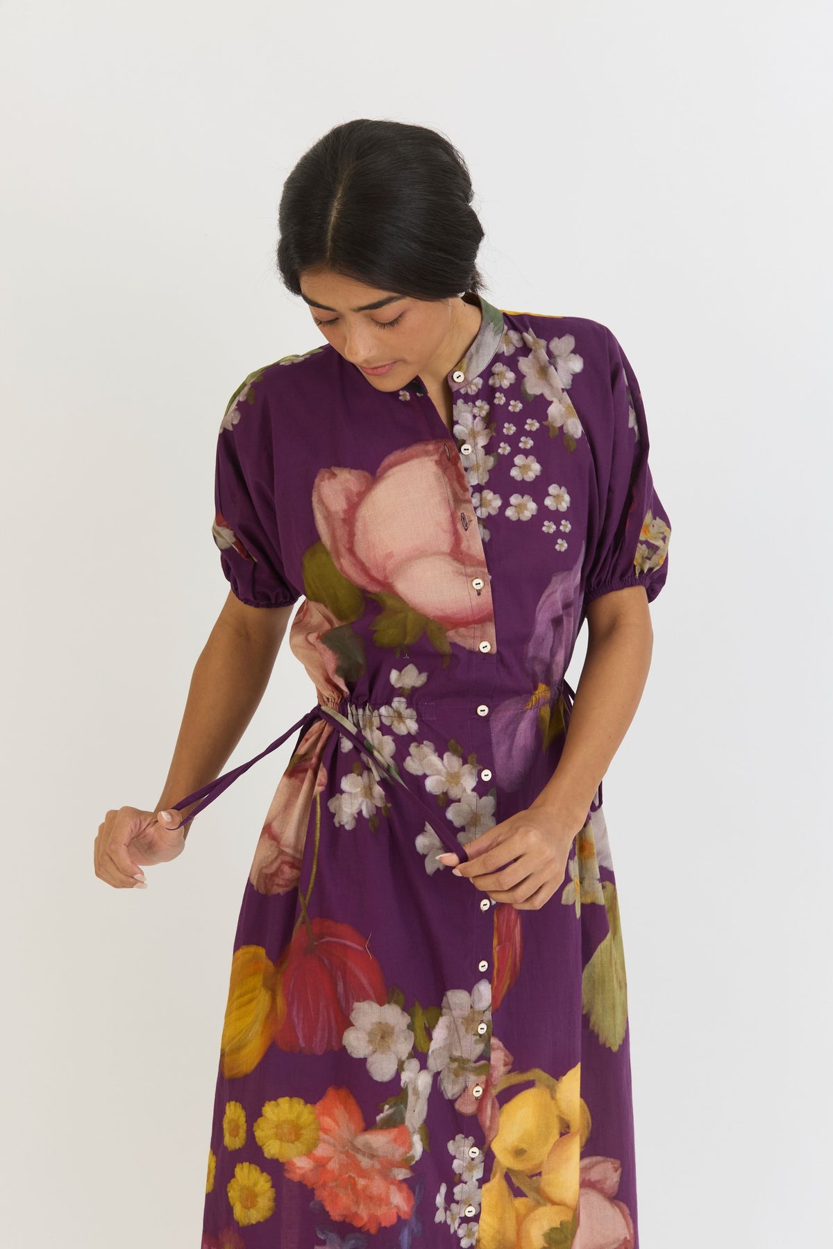 Jamun Side Tie up Dress