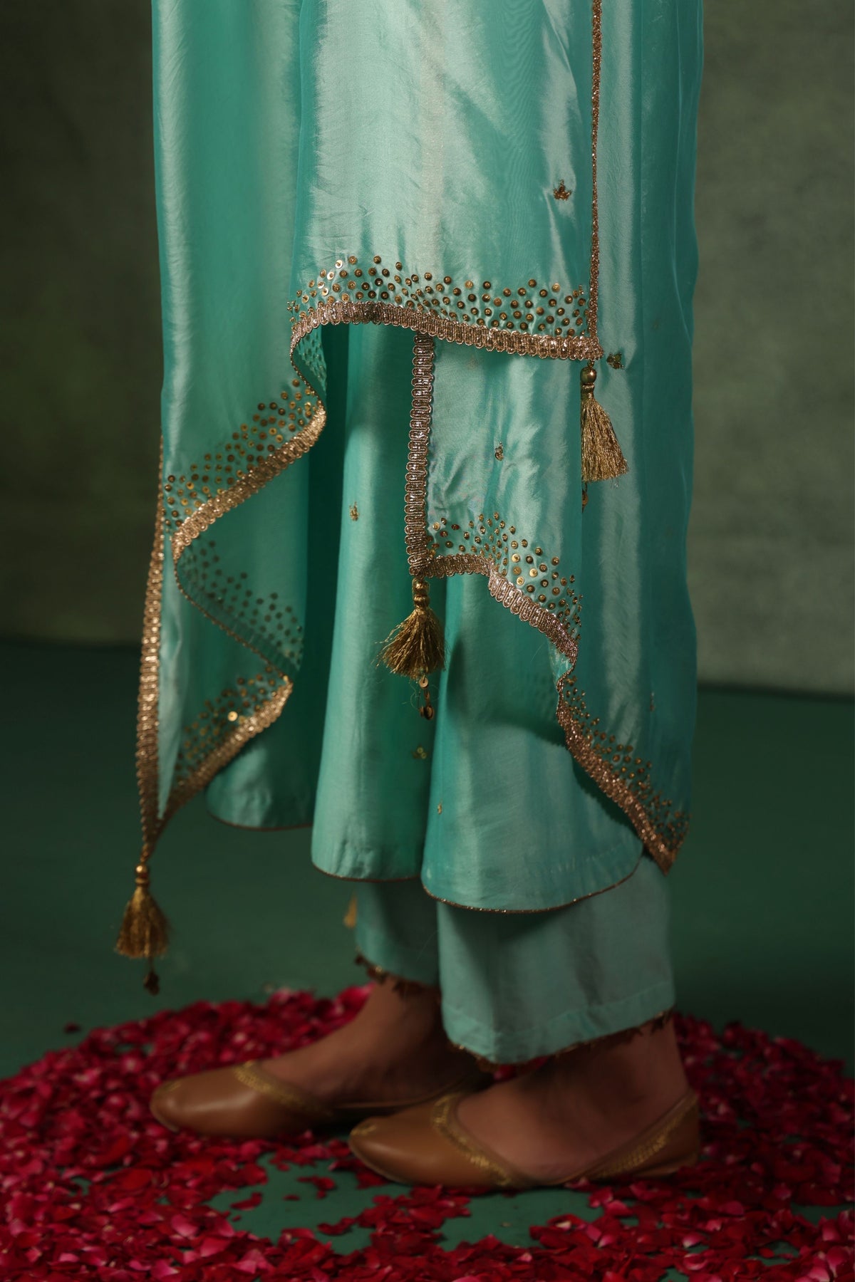 Blue Neela Kurta Set