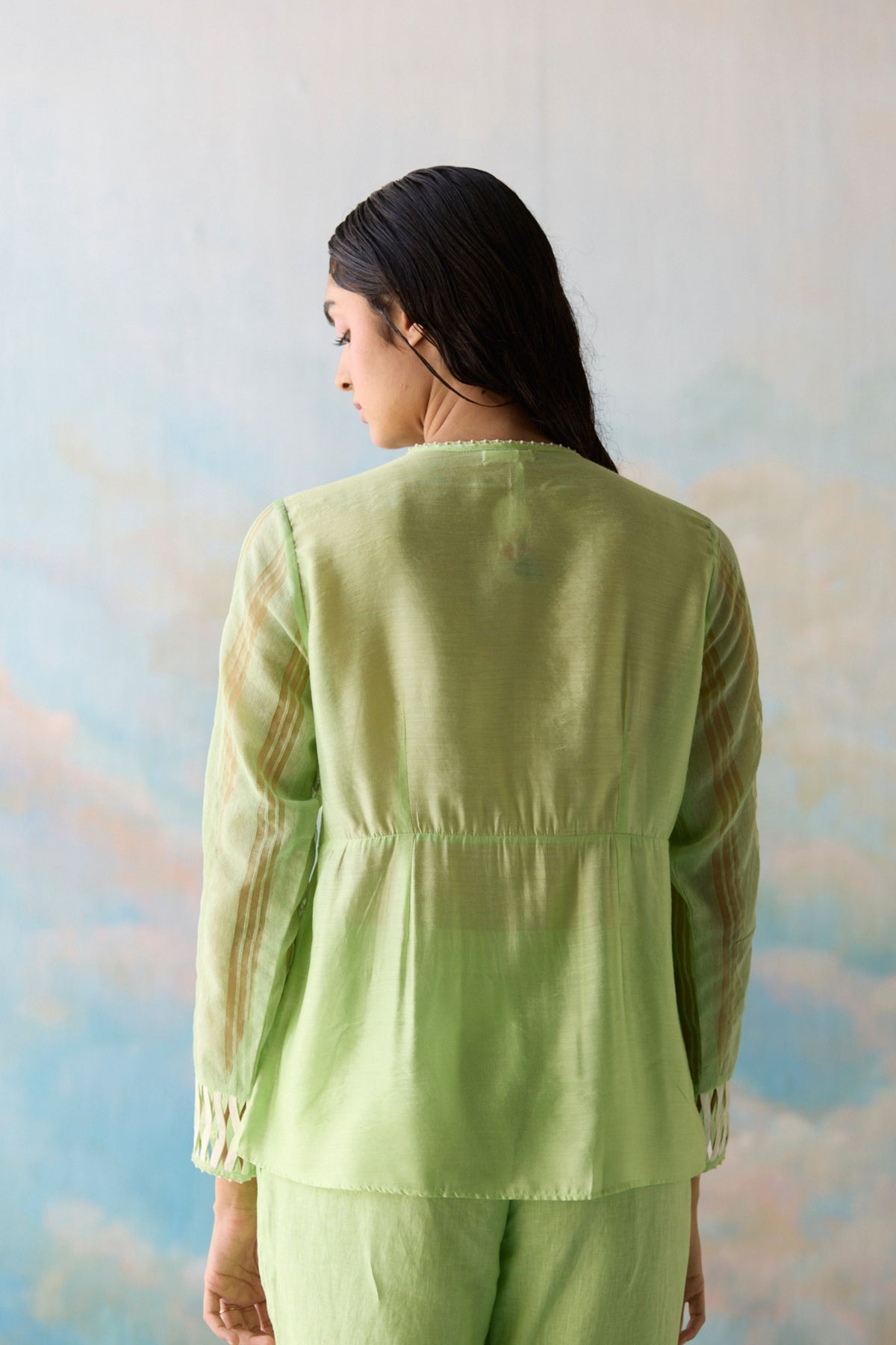 Fern Smocked Top