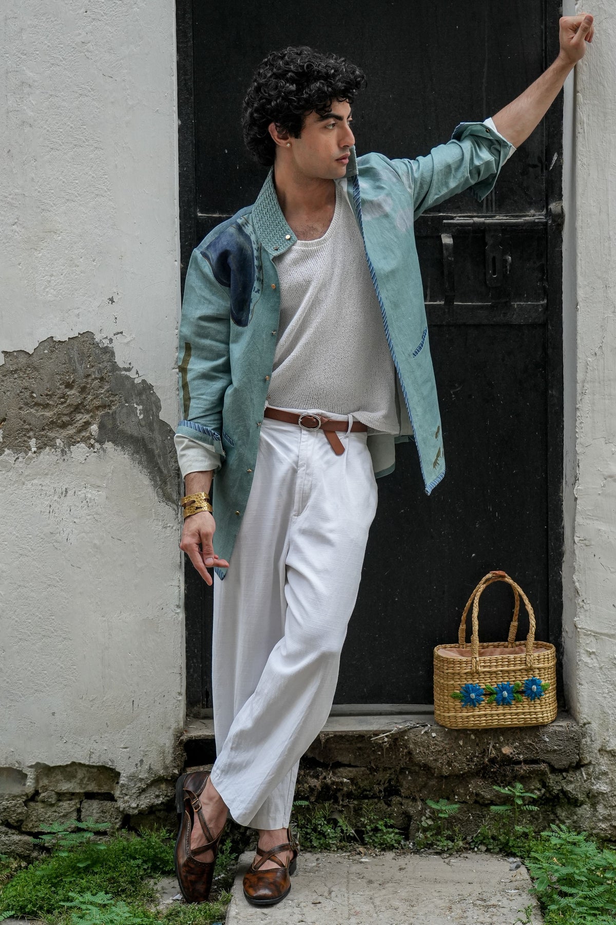 White Baggy Trousers