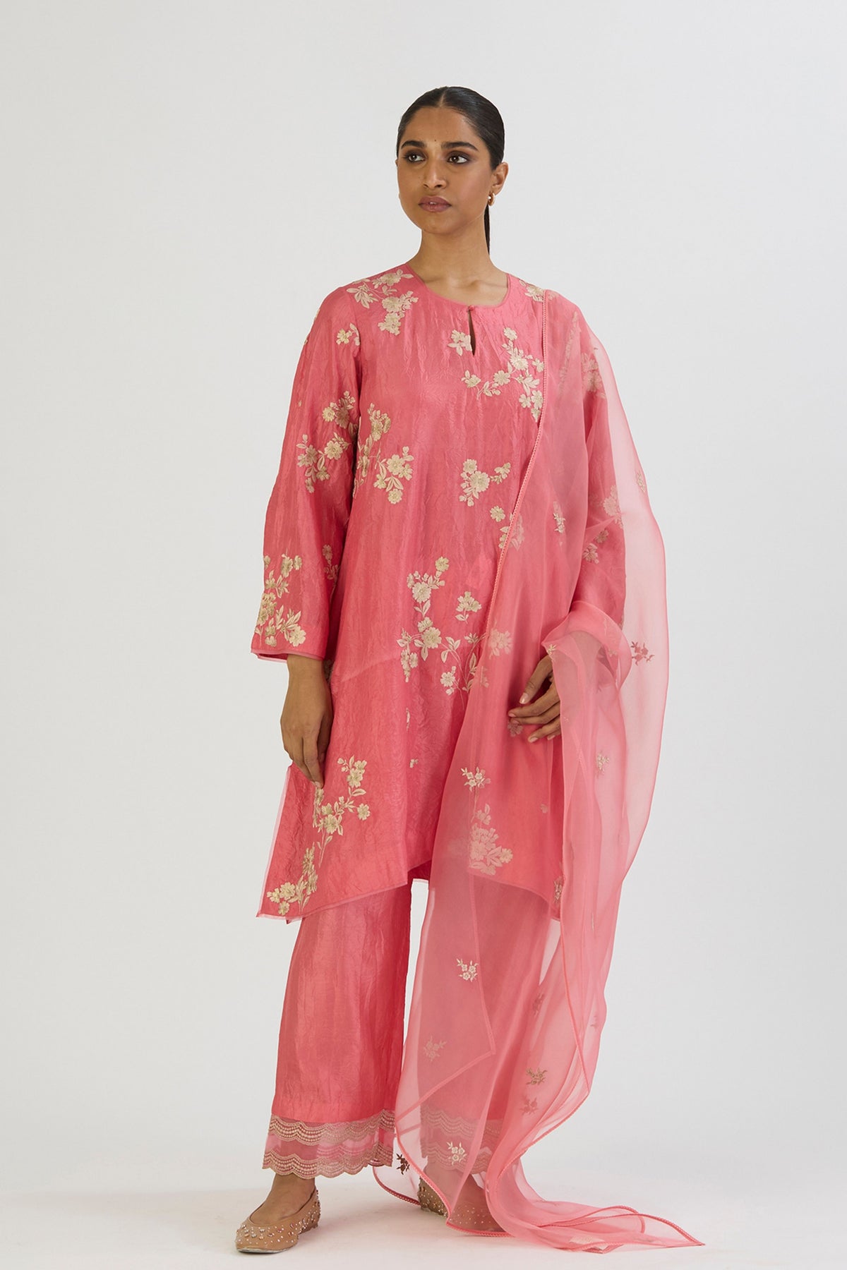 Coral Diti Kurta and Pant