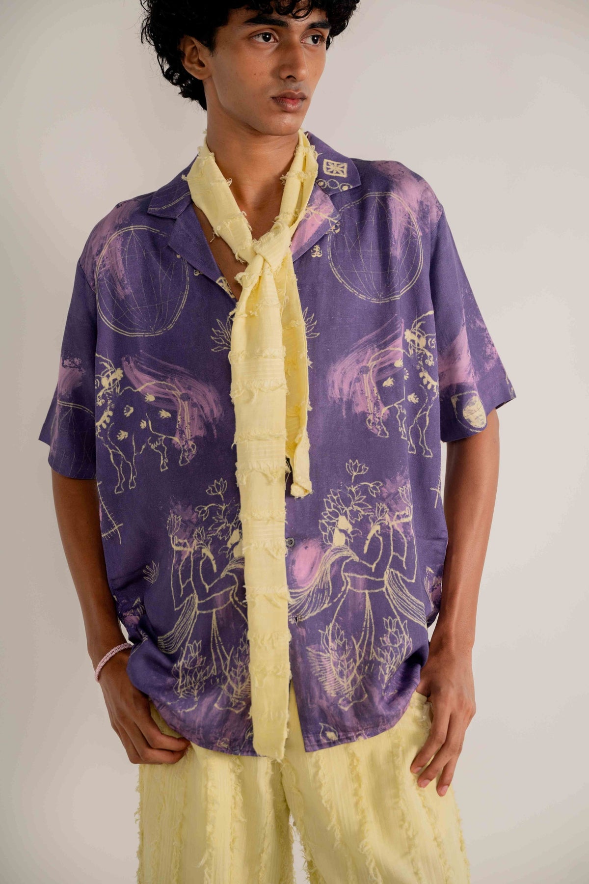 Padma  Purple Shirt