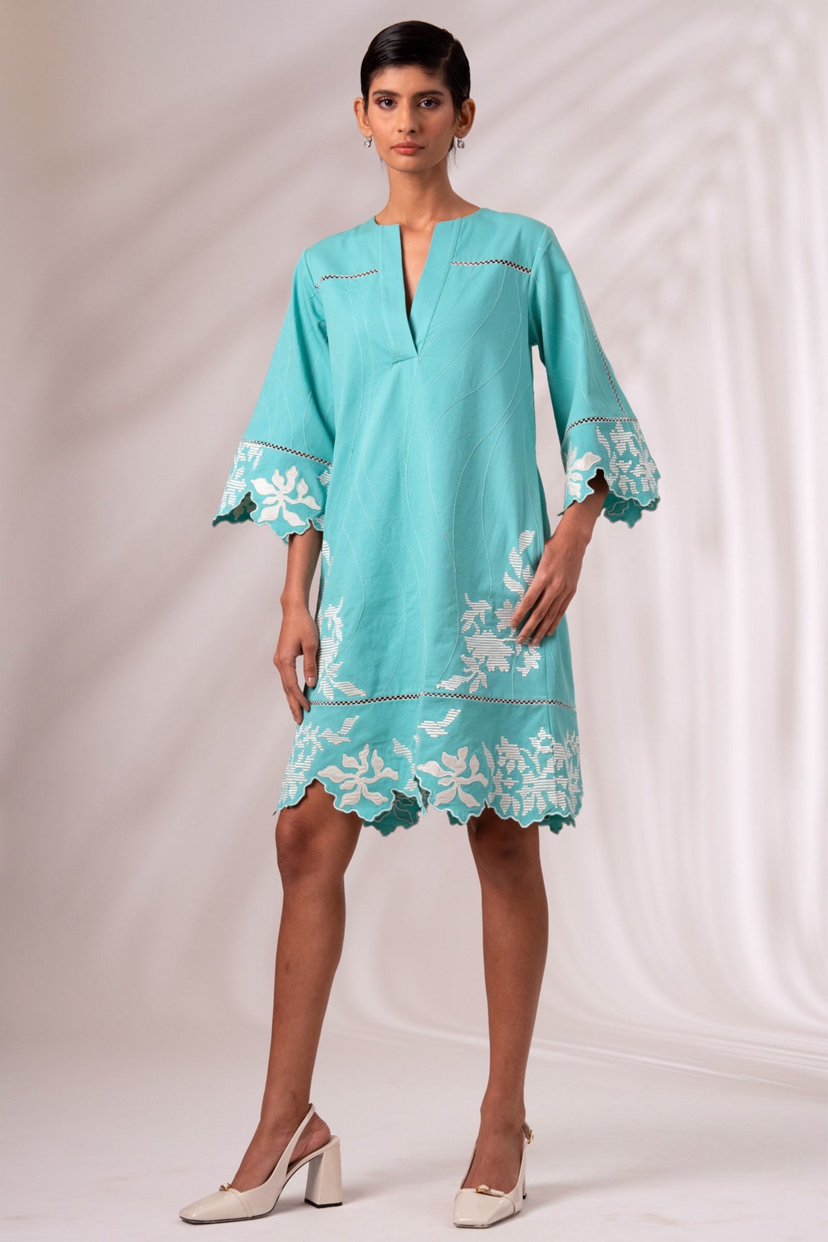 Mason Sea Green Short Dress