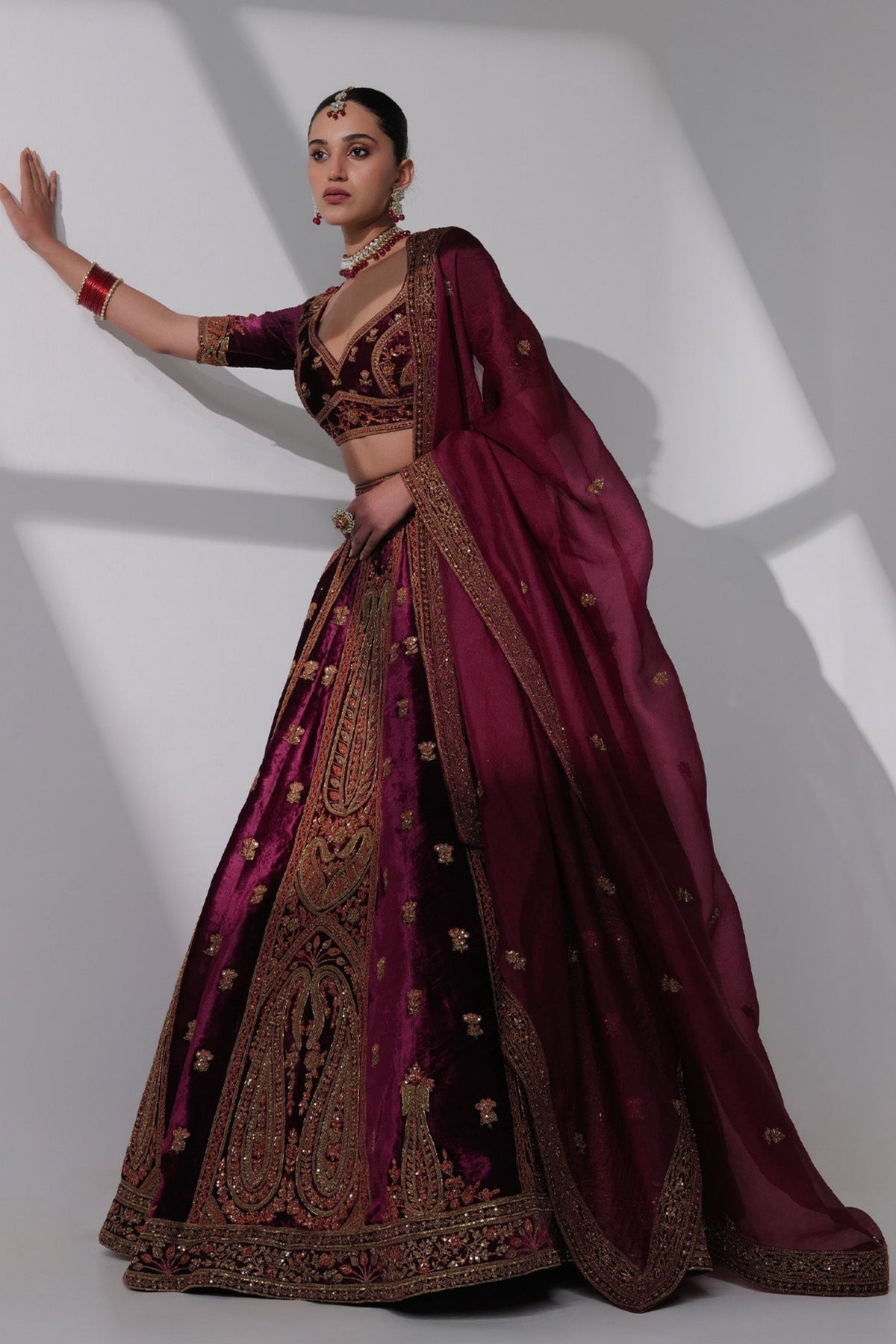 Nadia Lehenga Set