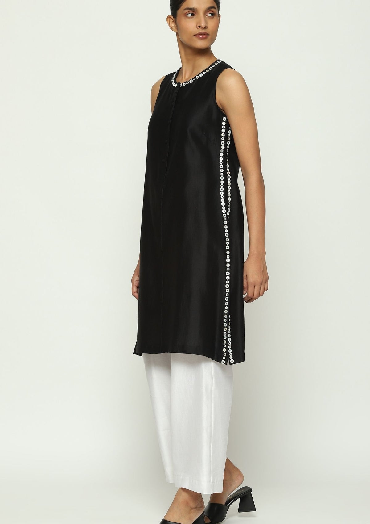 Black Kurta