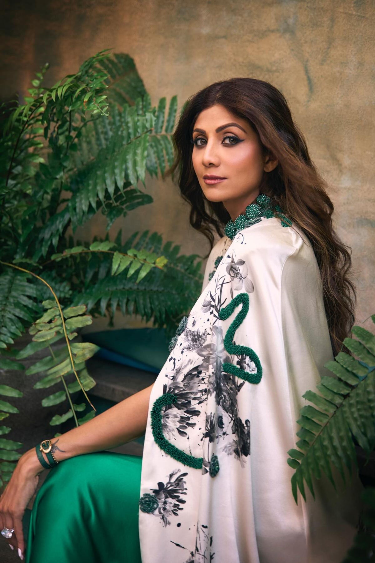 Shilpa Shetty in AK OK by Anamika Khanna