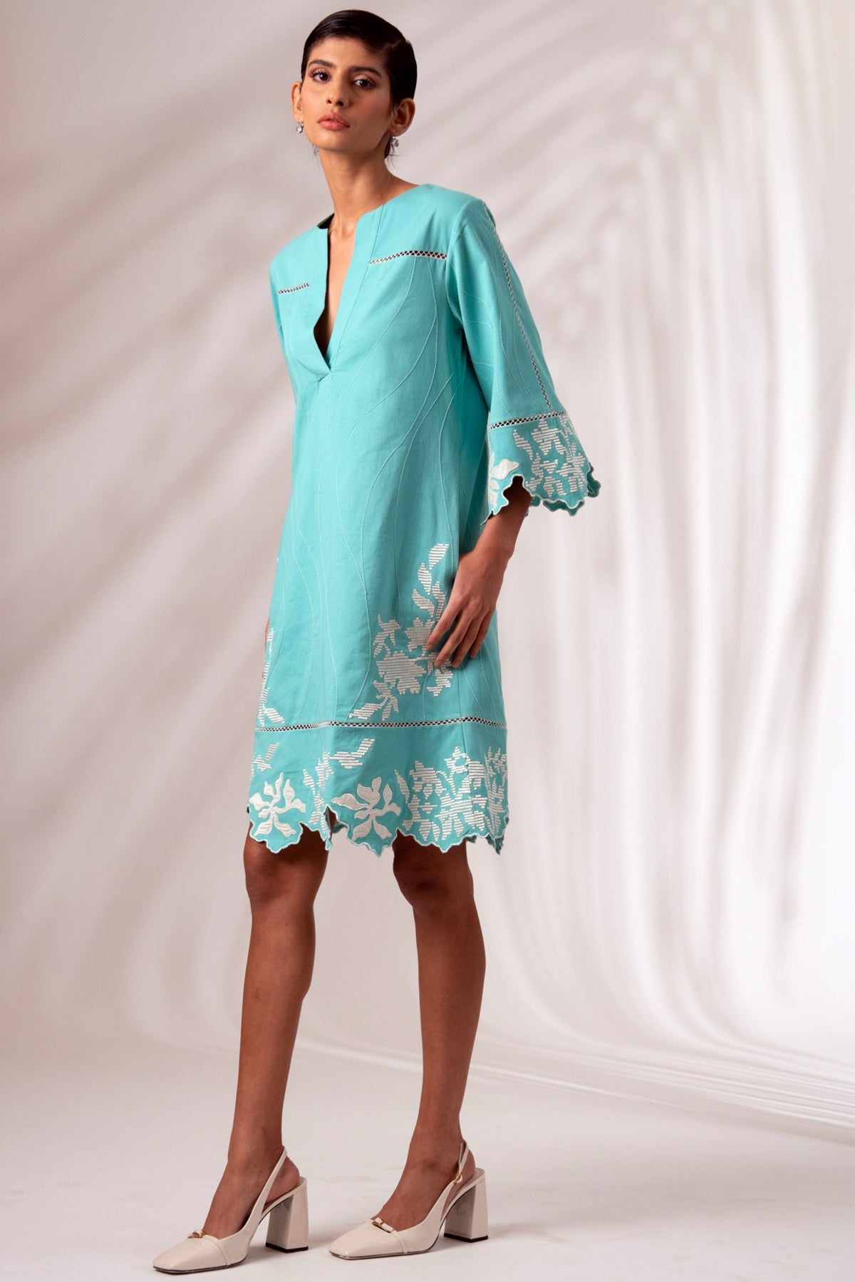 Mason Sea Green Short Dress