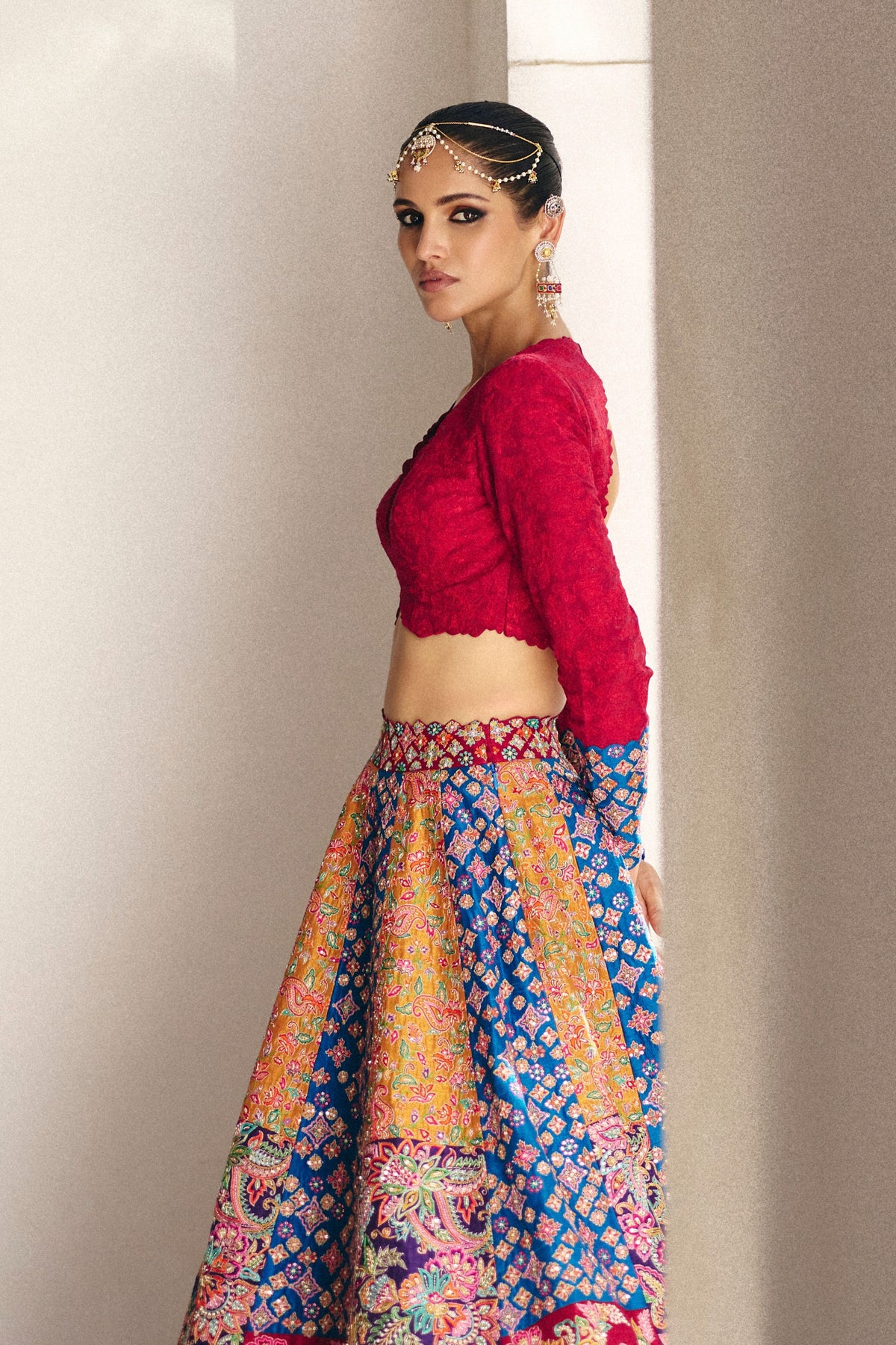 Sarga Lehenga Set