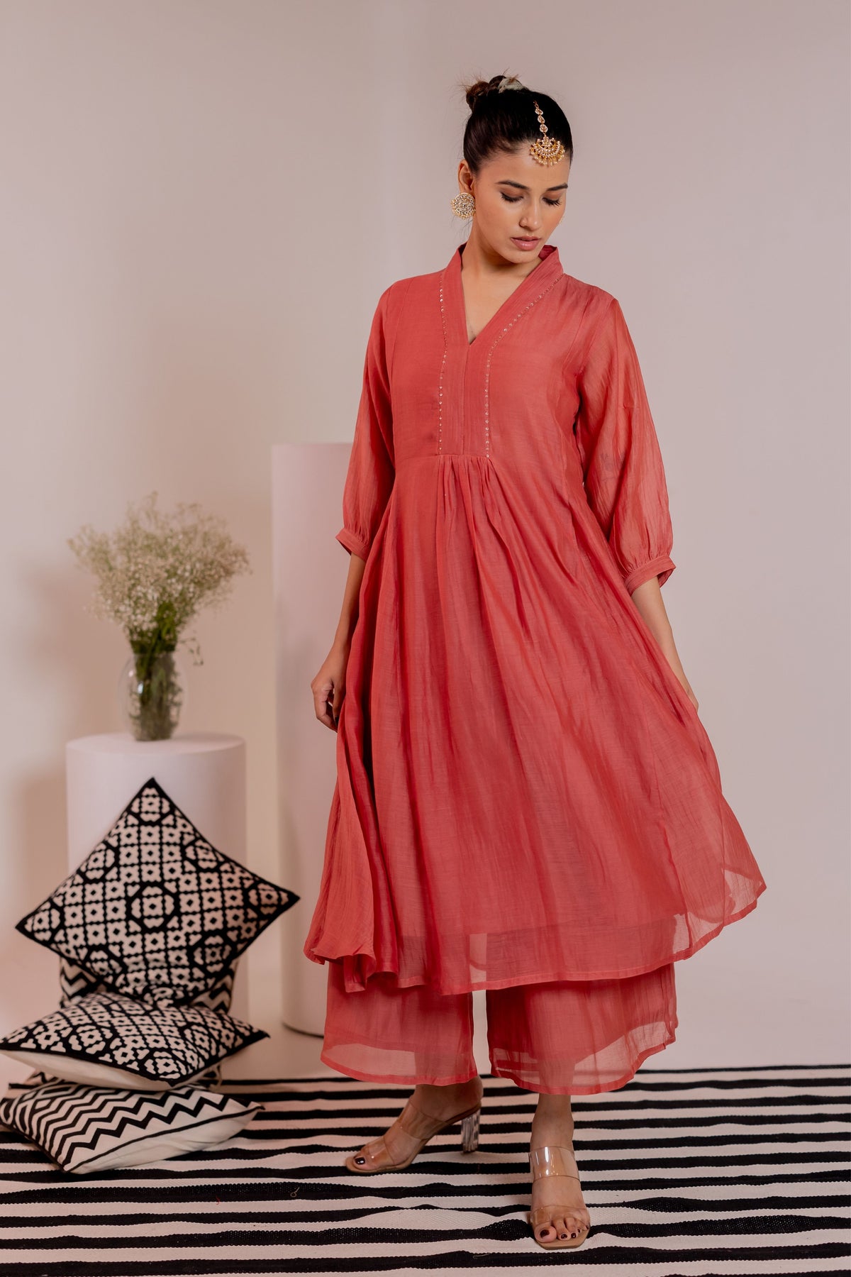 Taara Pink Kurta Set