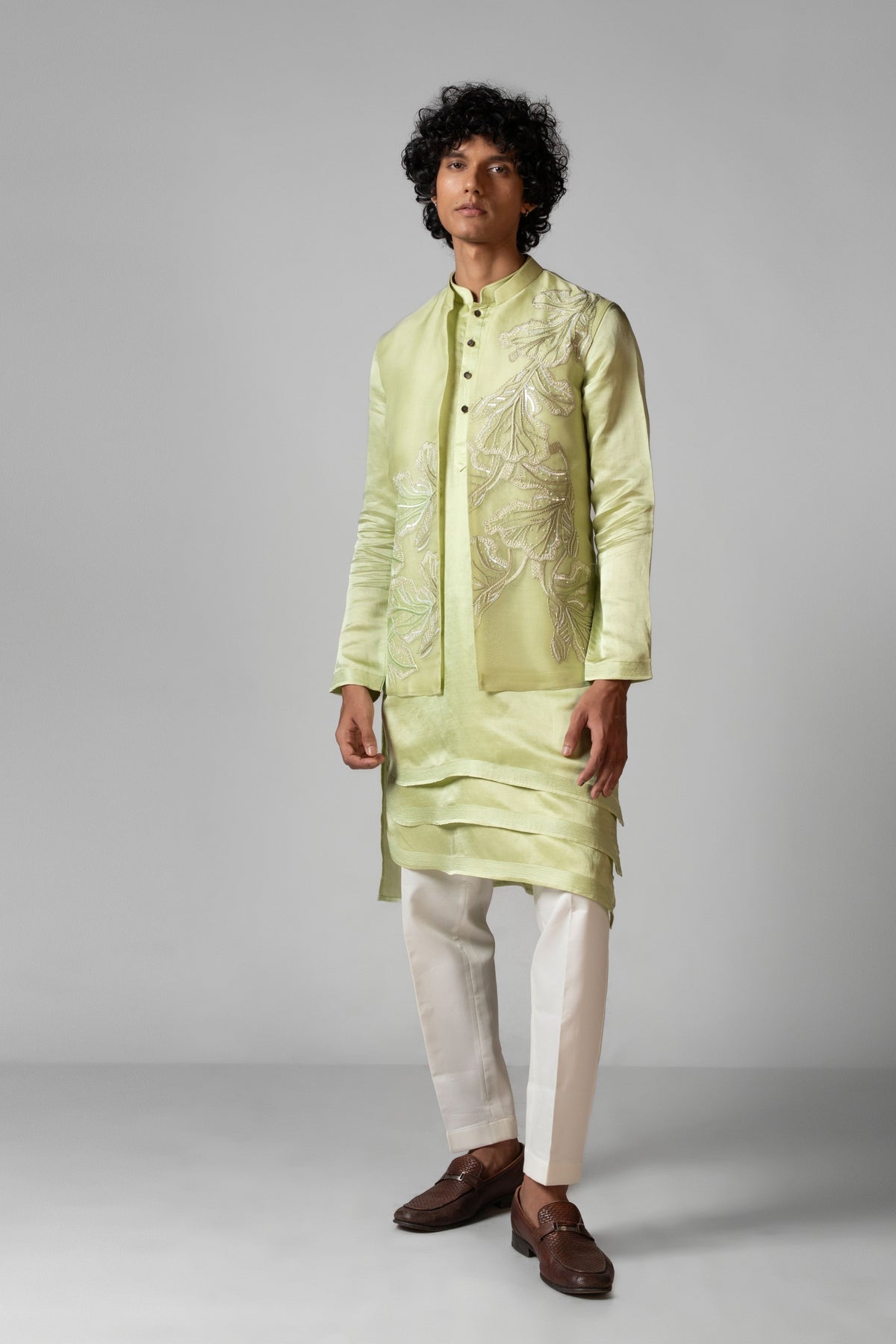 Flow Nehru Kurta Set