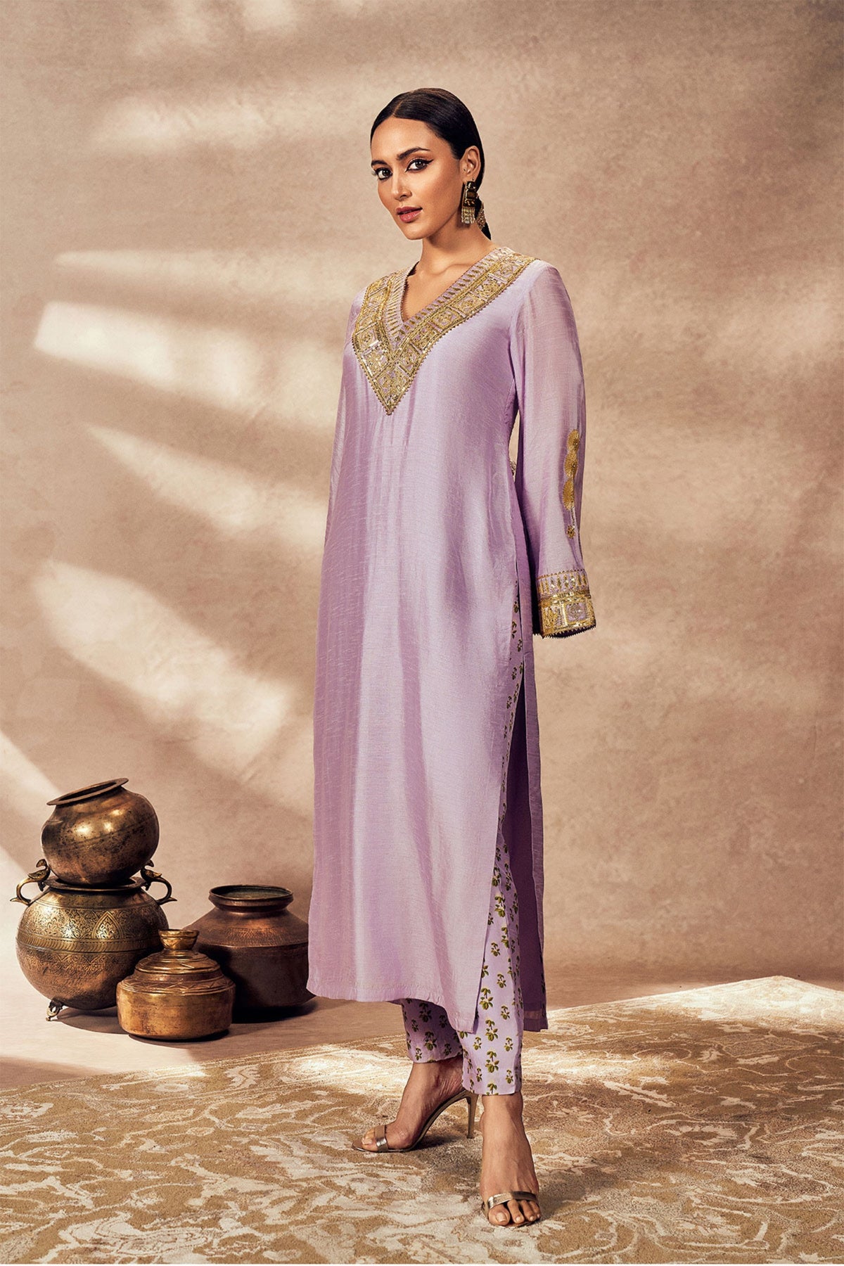 Lilac Pixie Dust Tunic Set