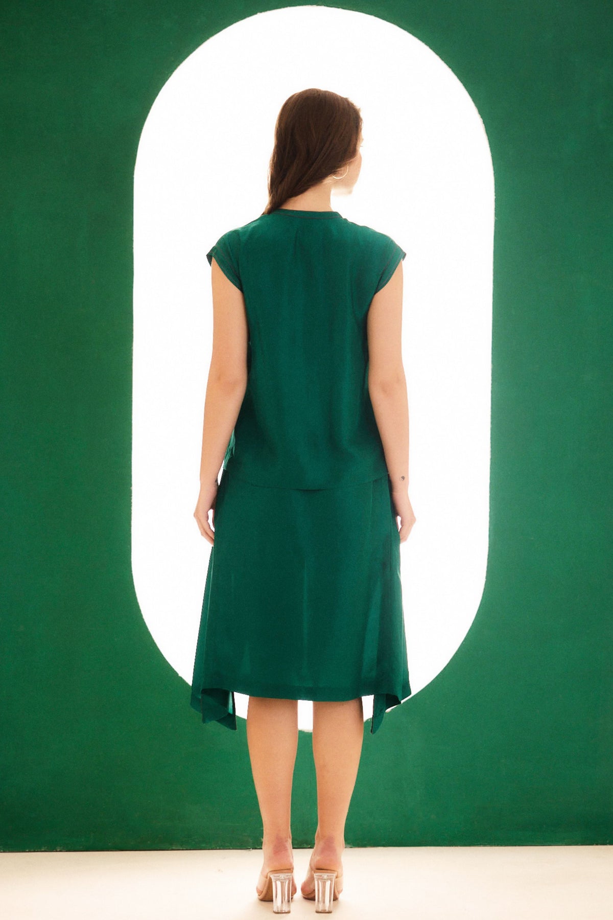 Emerald Green Visionary Skirt