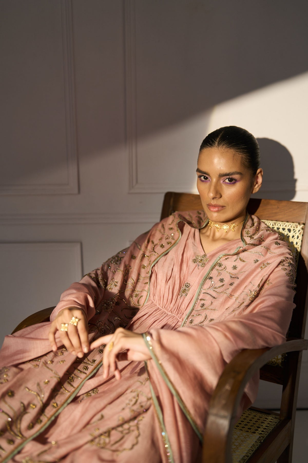 Pink Kashni Kurta