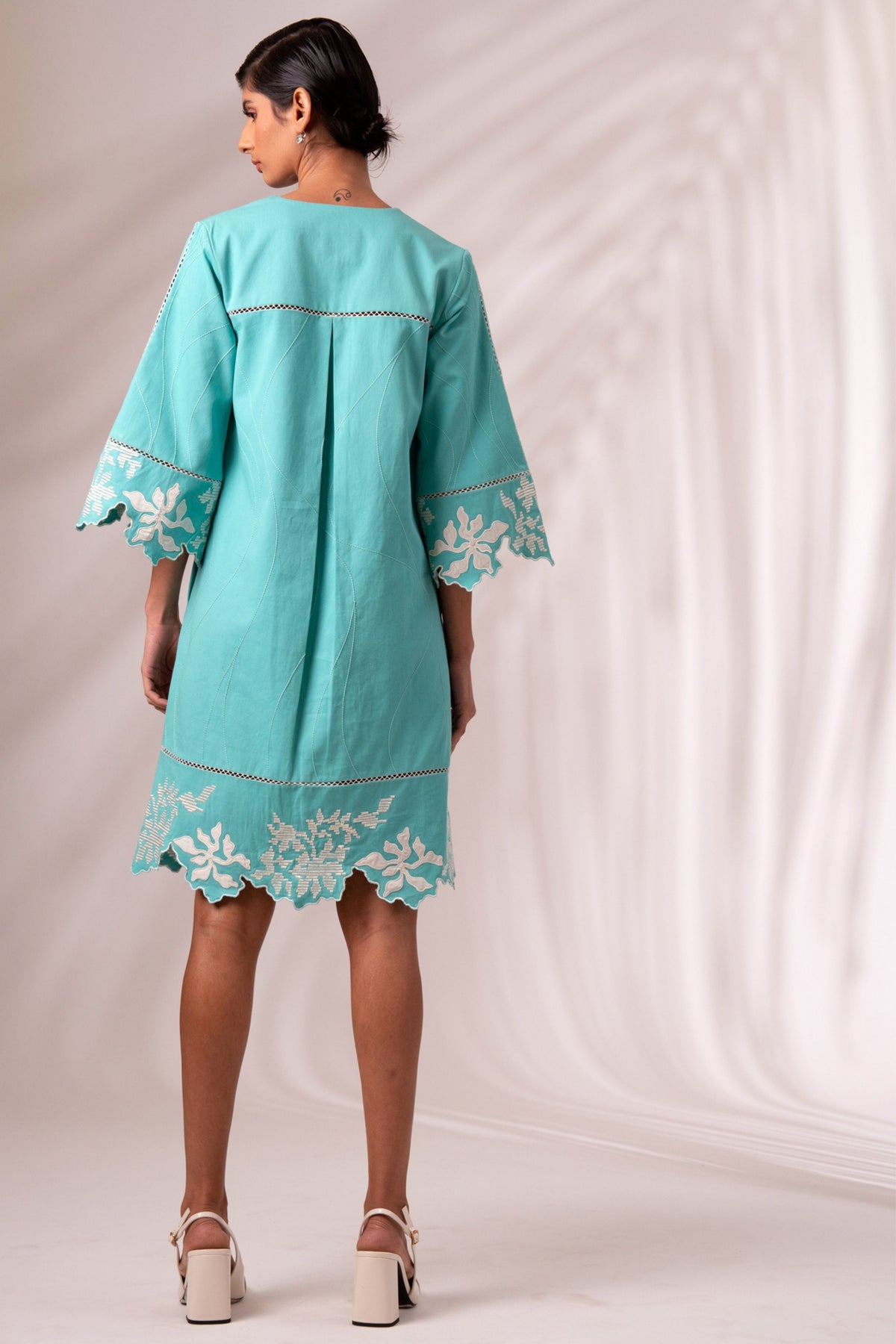 Mason Sea Green Short Dress