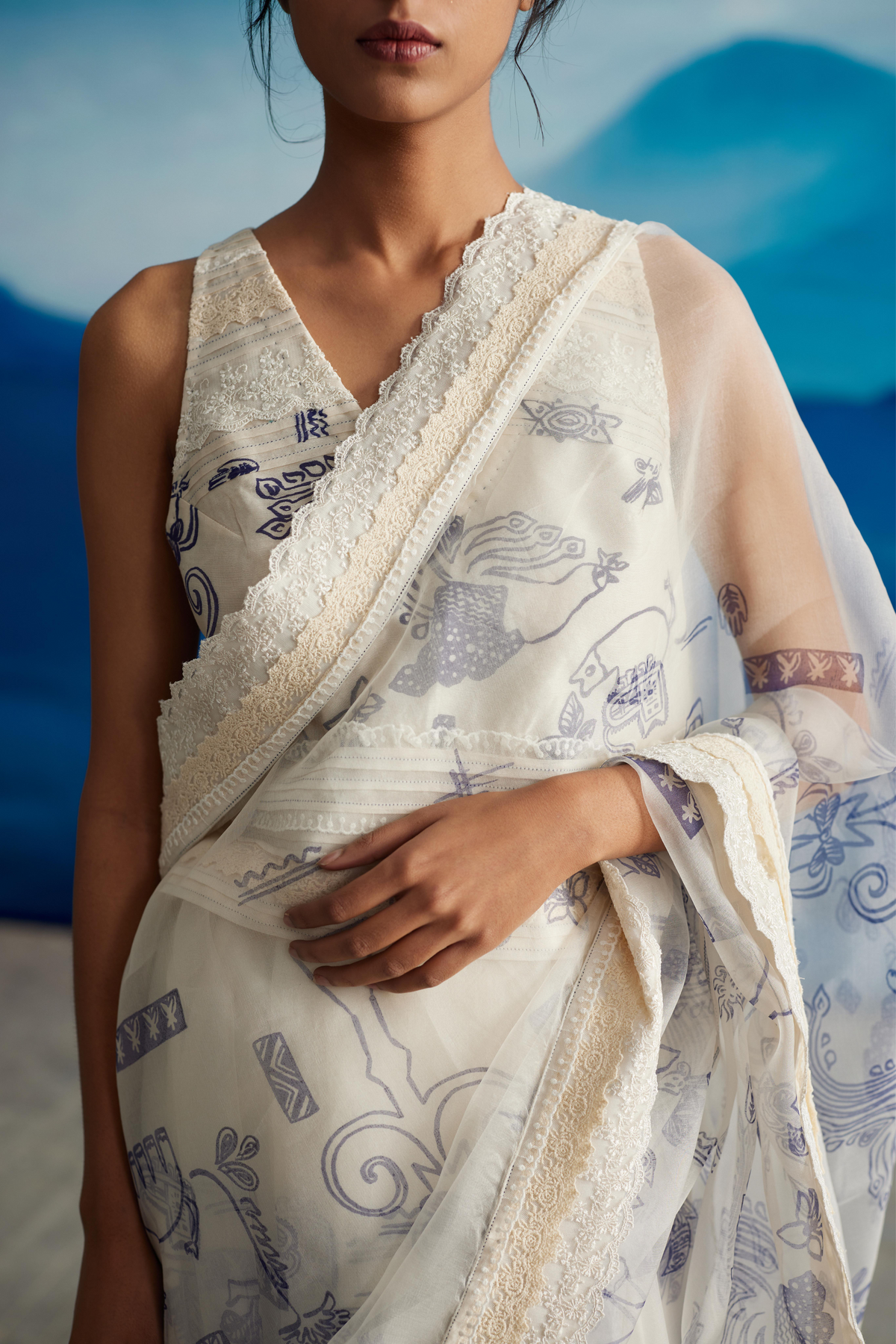 Ambrosia Organza Saree