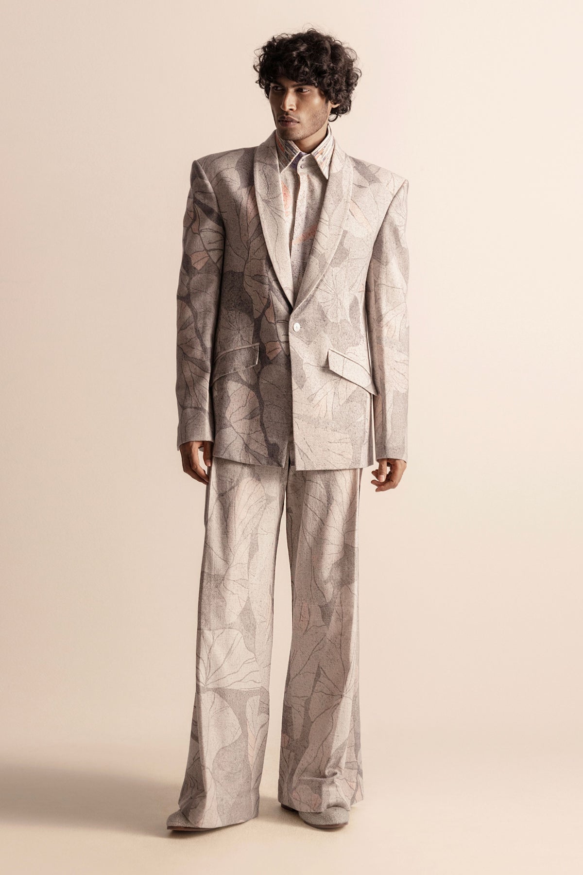 Nadru Printed Menswear Suit