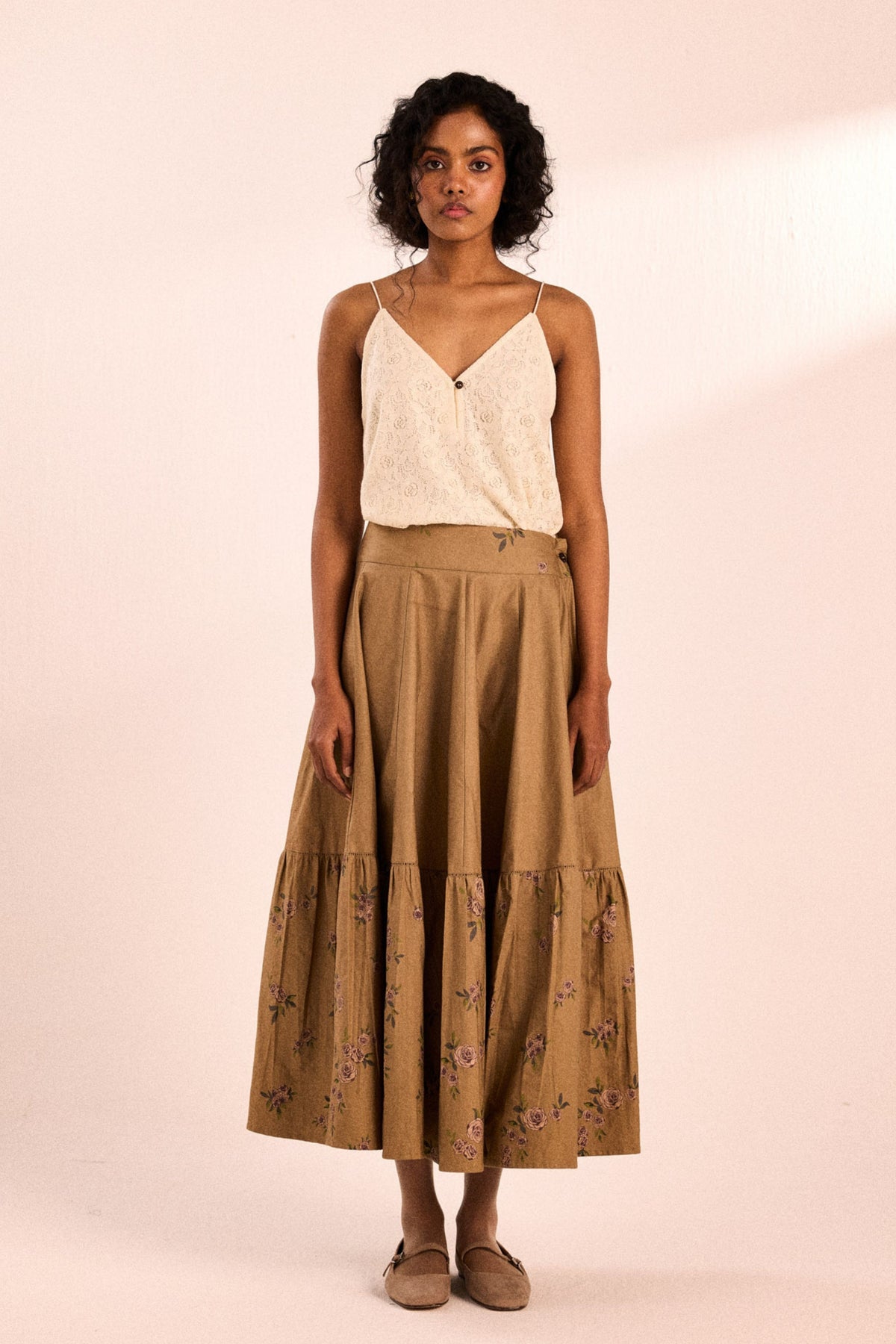 Rust Rose Skirt