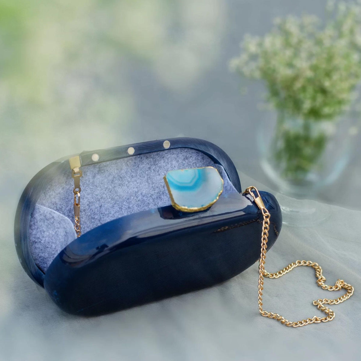 The Blue Baroque Capsule Clutch