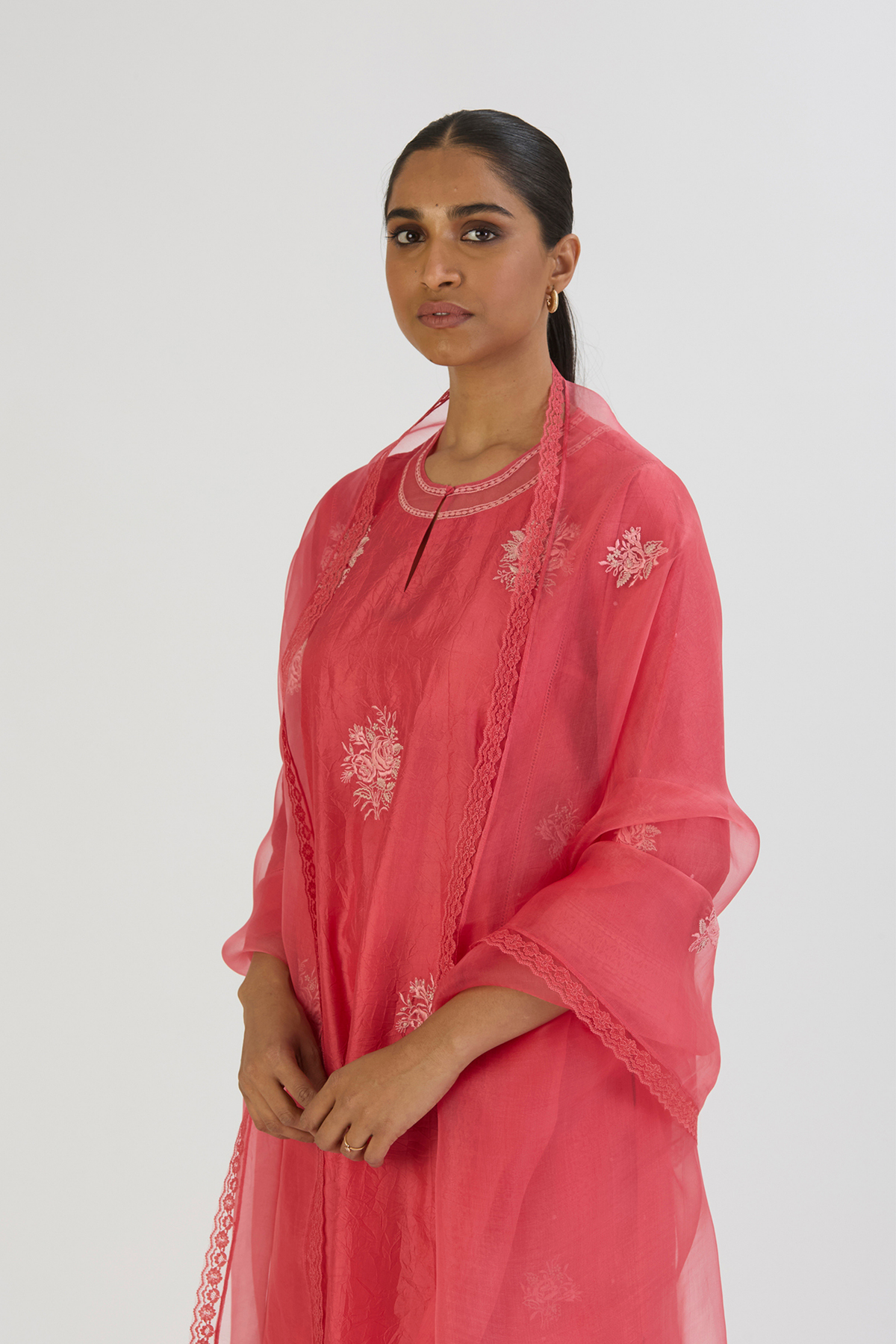 Pink Aadhya Dupatta