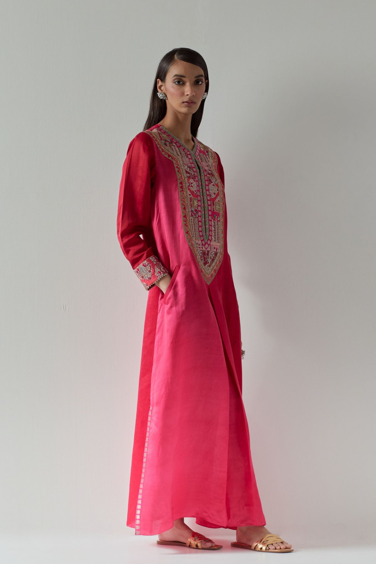 Pink Kaftan