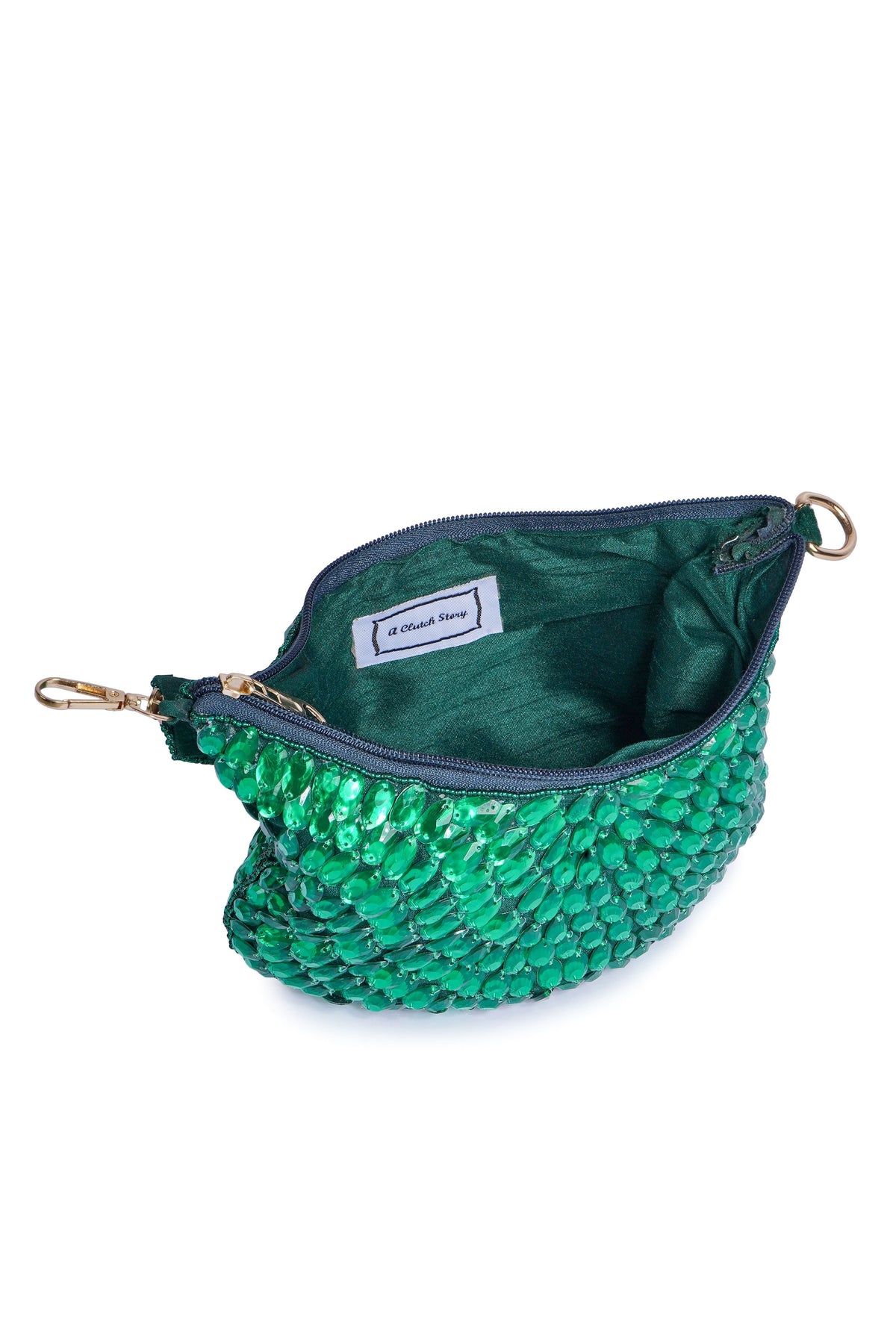 Emerald Glow Purse