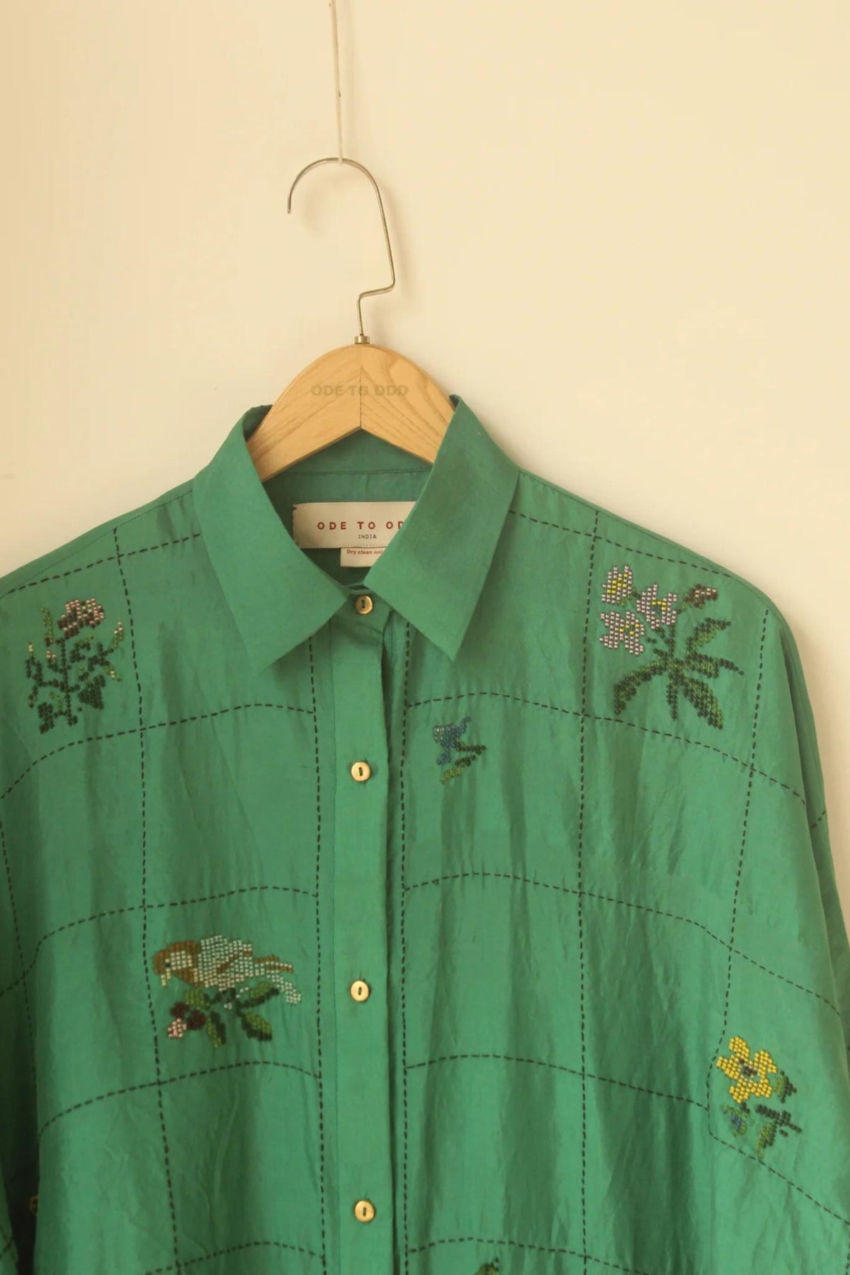 Jaipur Dreams Green Shirt