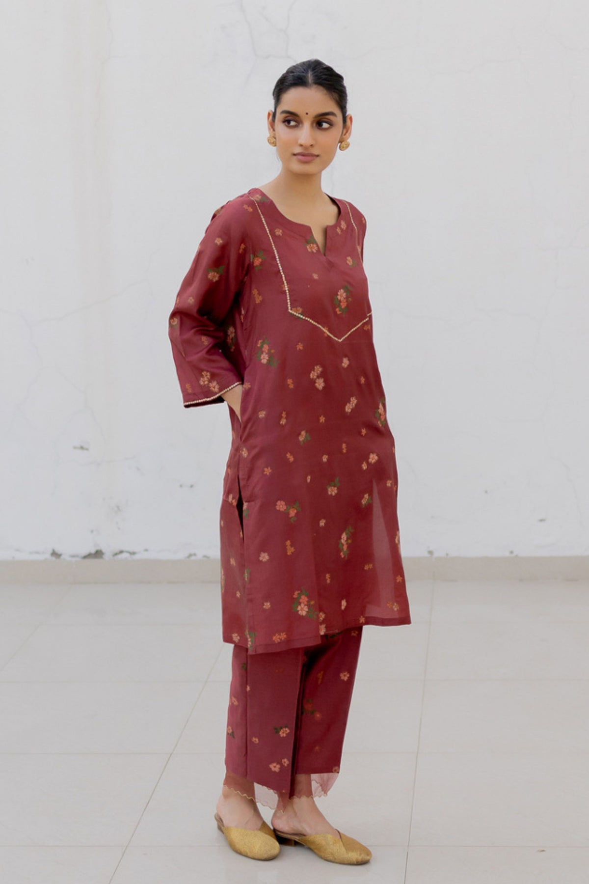 Silk Hazel Tunic Set