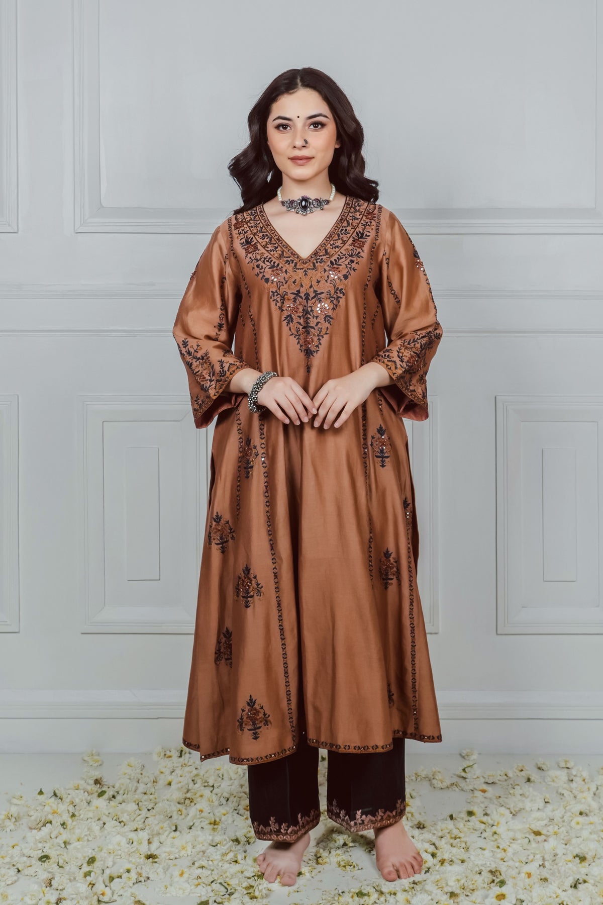 Sepia Kurta Set