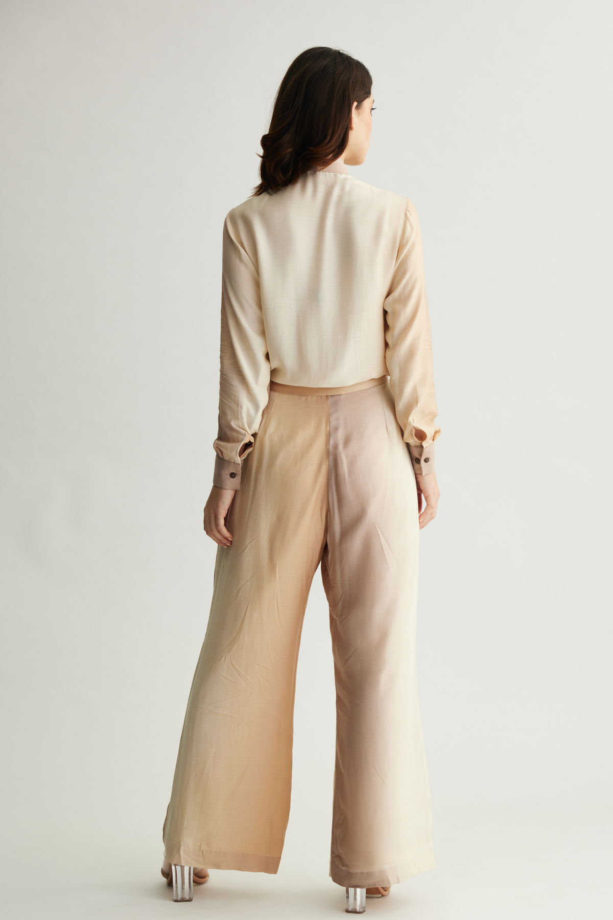 Beige Ombre Pants