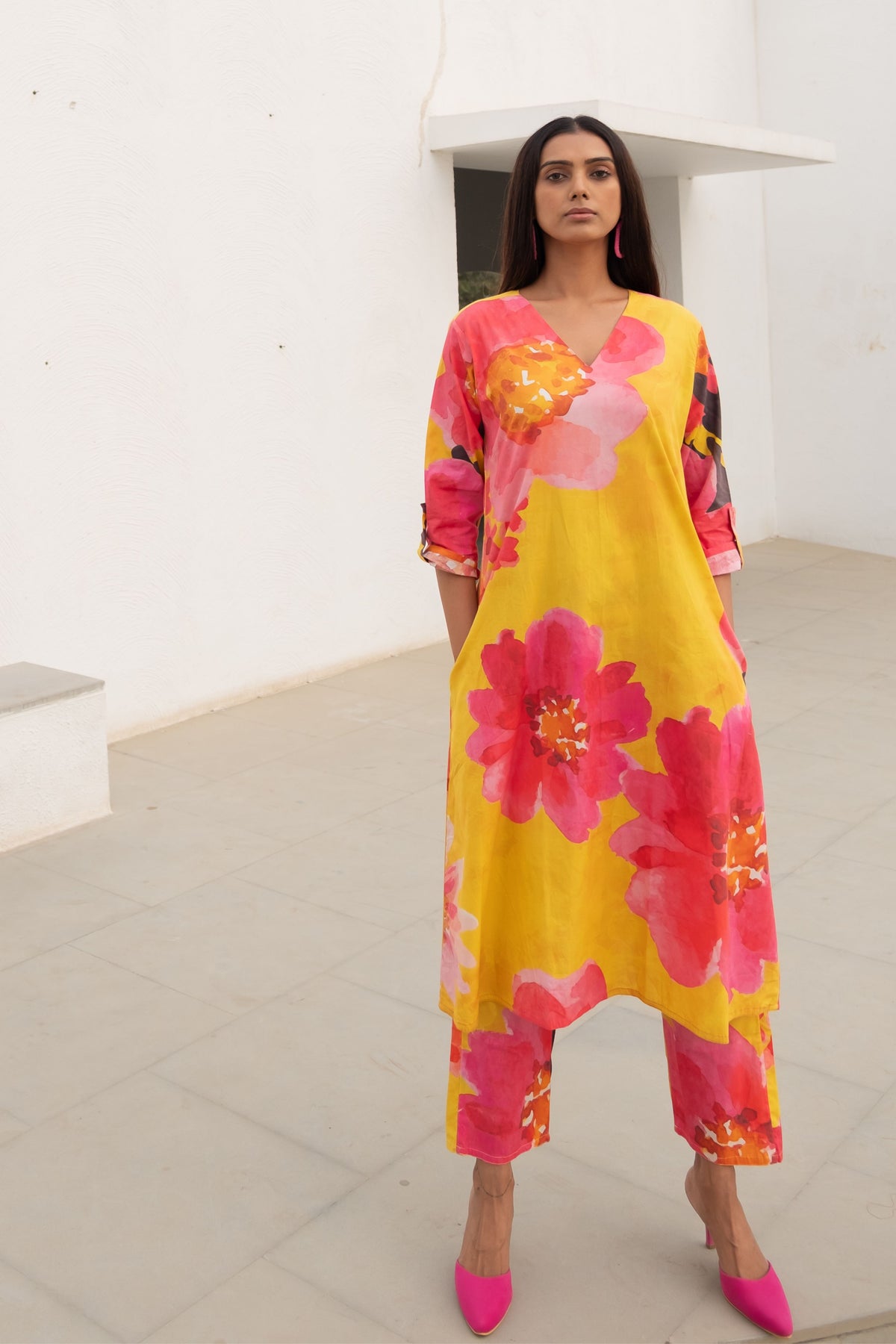 Floral Rhapsody Kurta Set