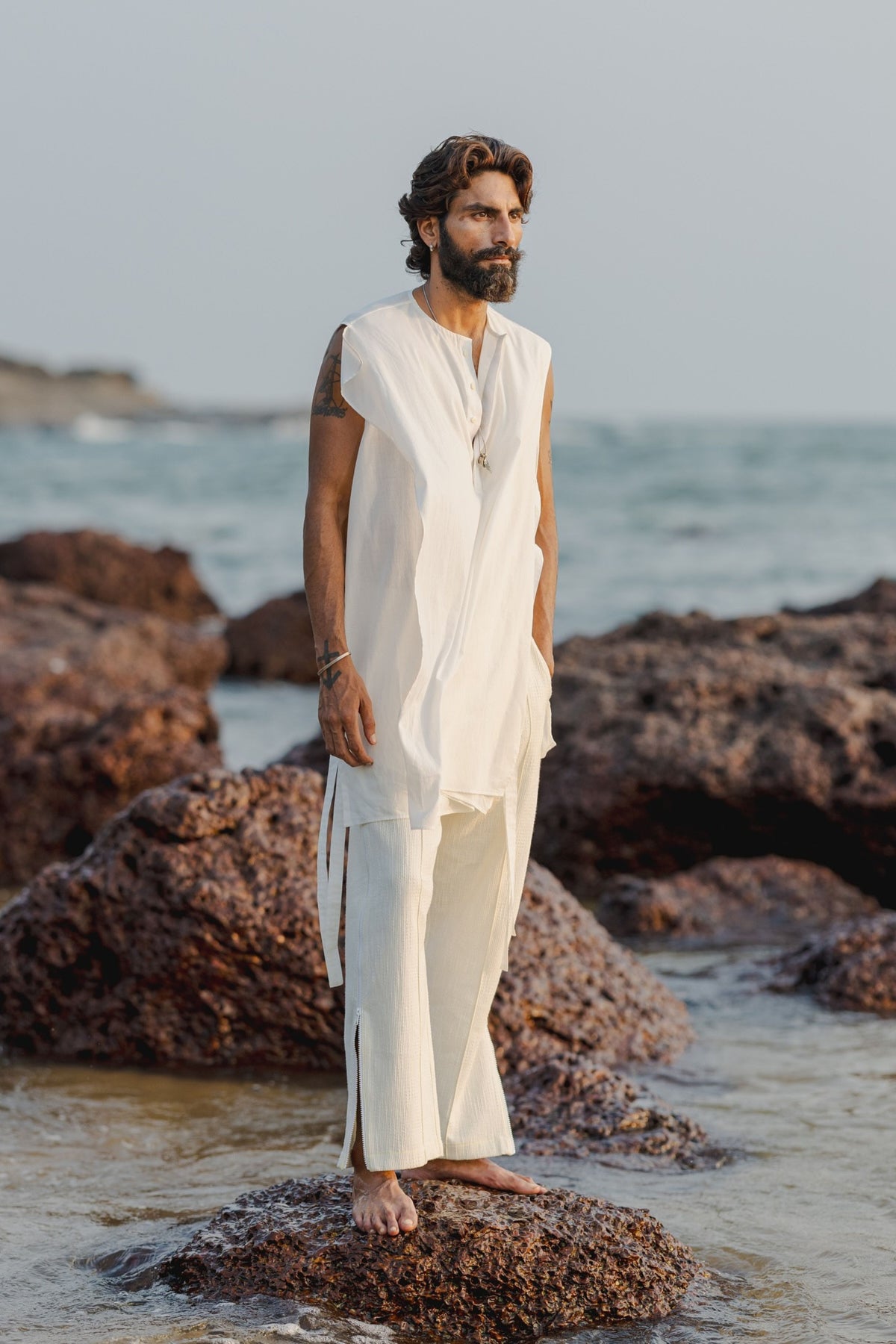 White Lotus Kurta