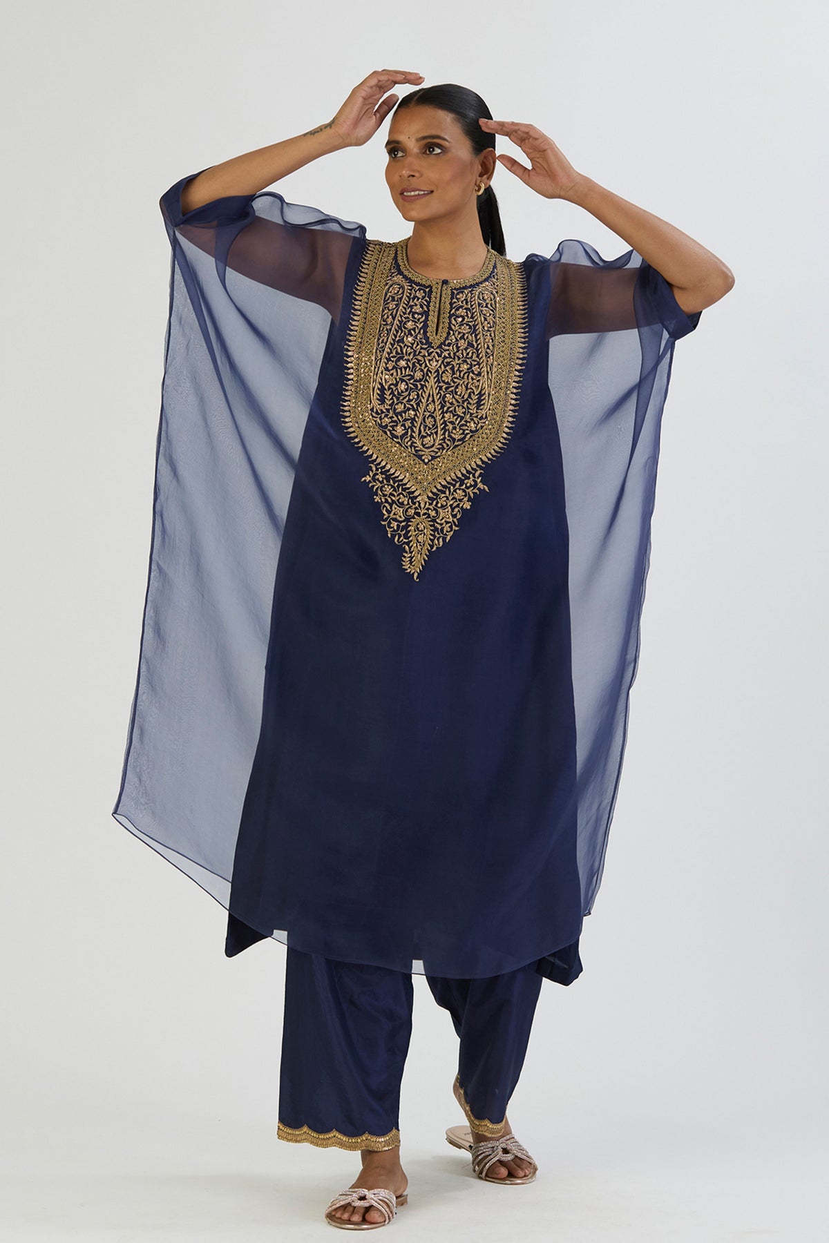 Navy Zoya Kurta and Pant