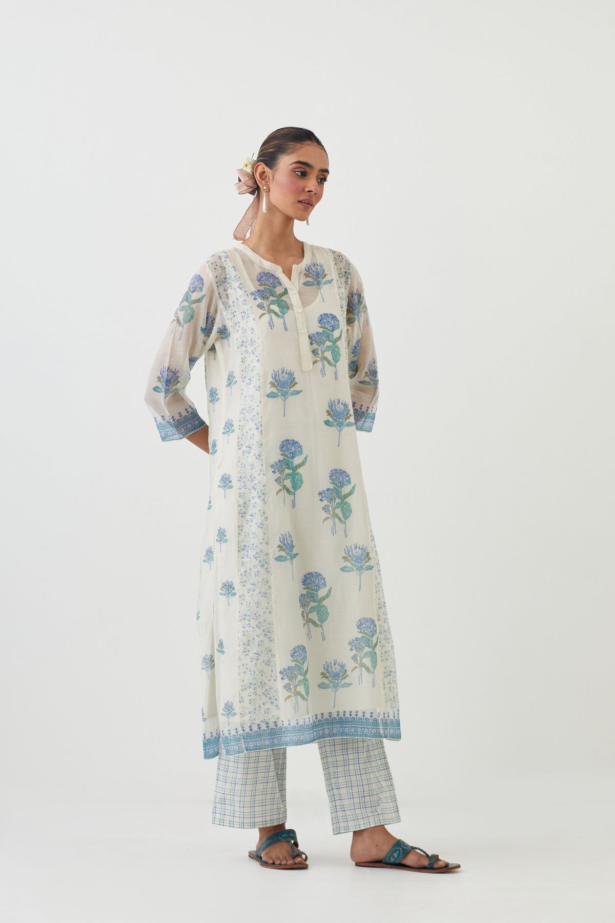 Blue Prosper Kurta Set