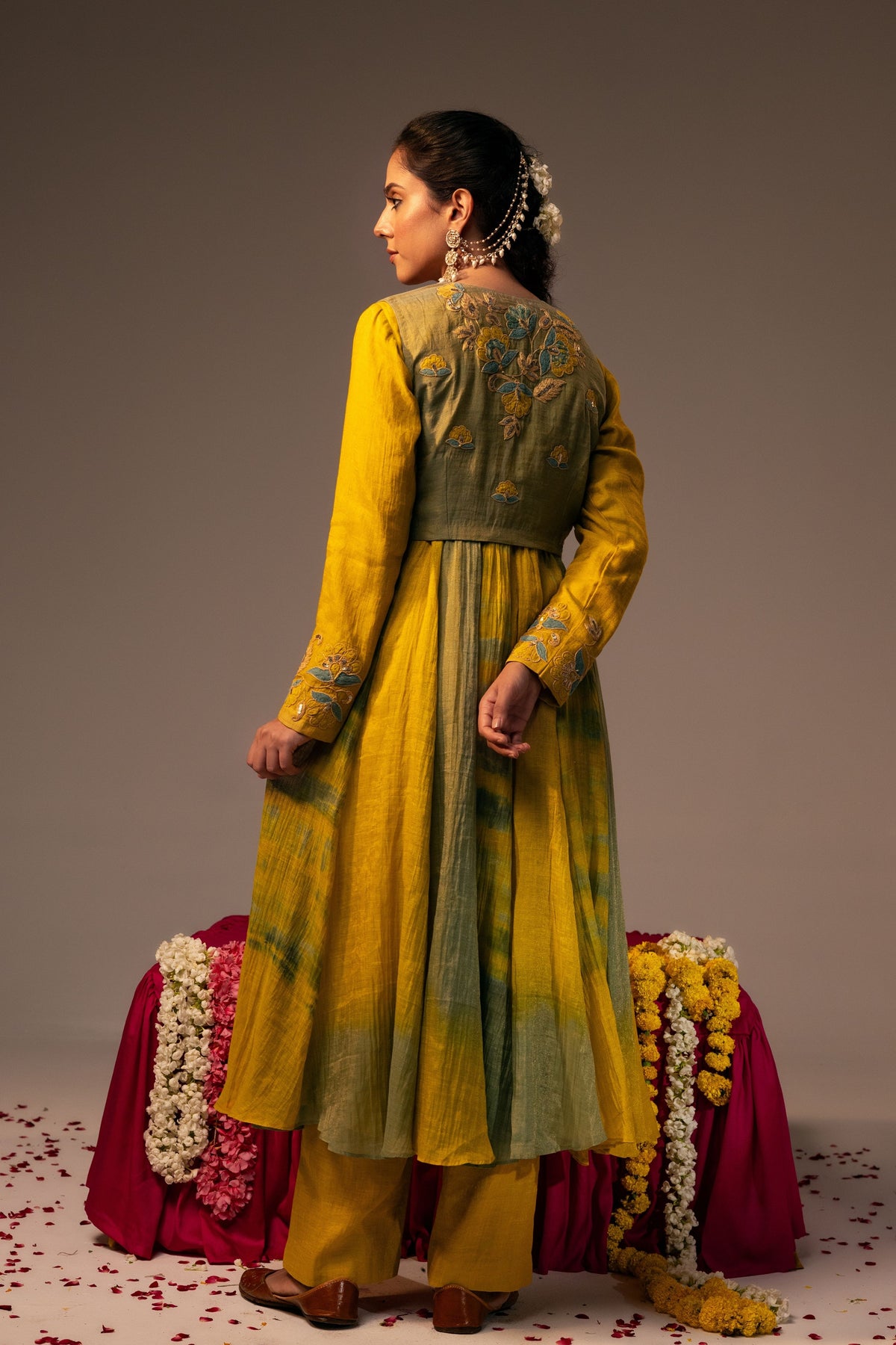 Sunflower Anarkali Set