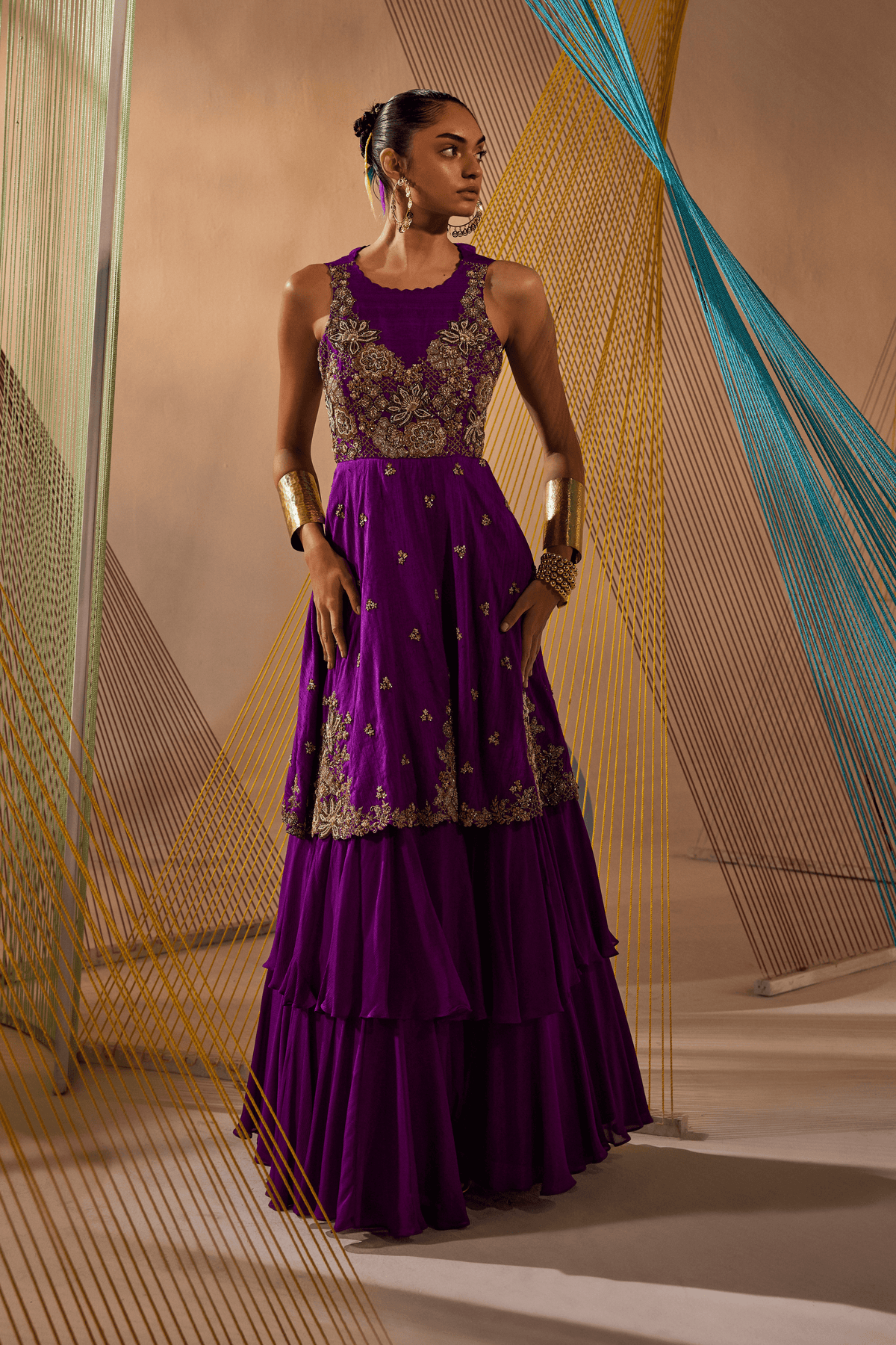 Purple Tara Gown