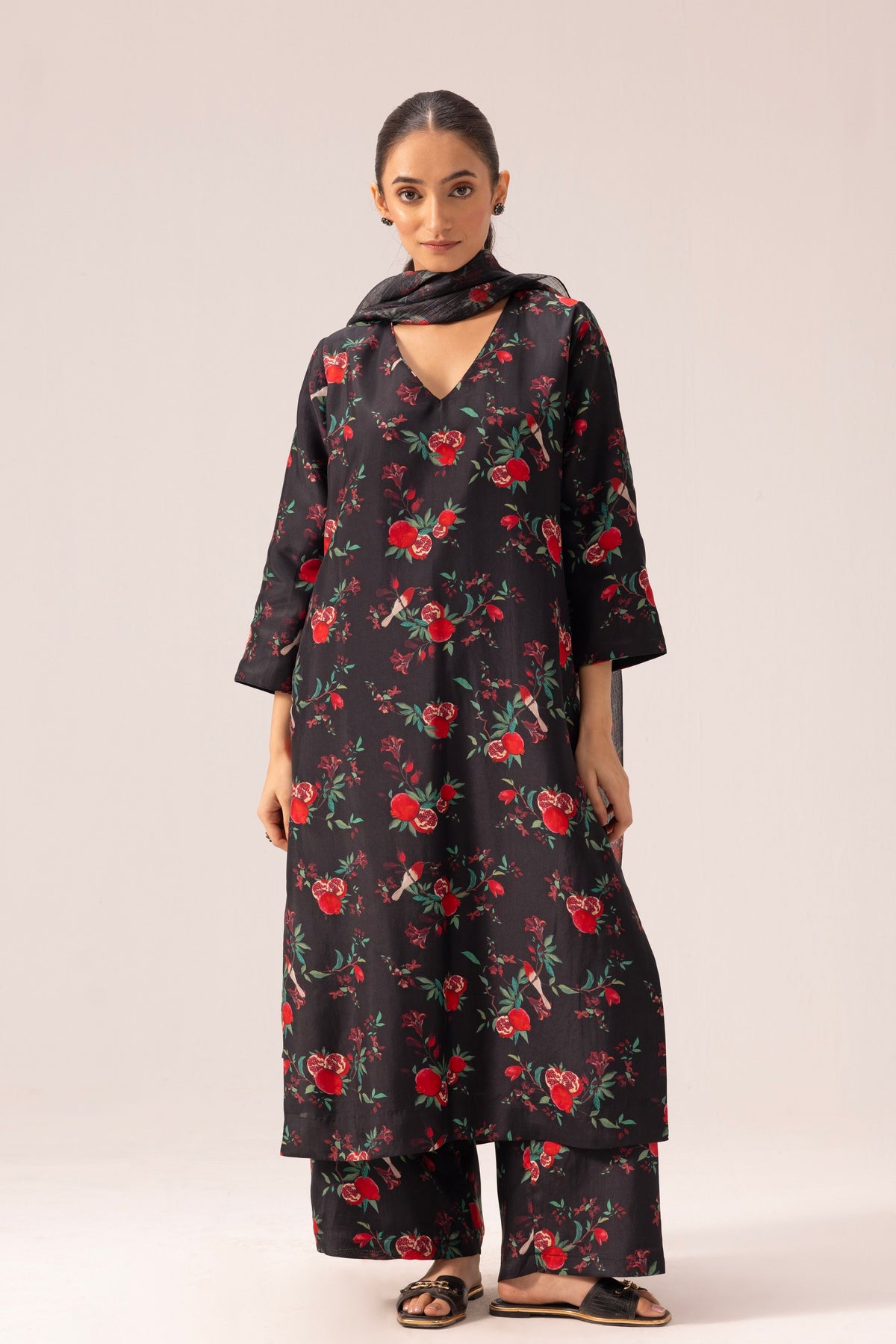 Amelia Black Kurta Set