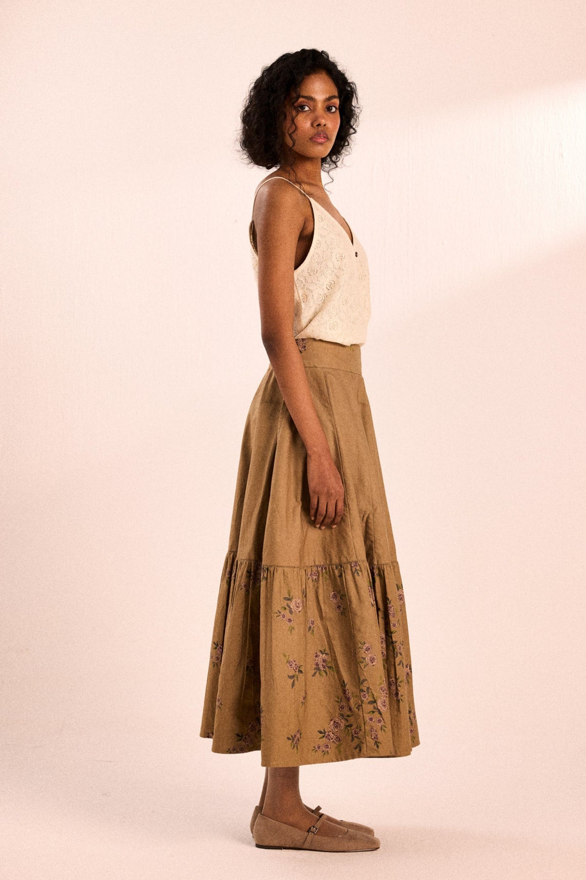 Rust Rose Skirt