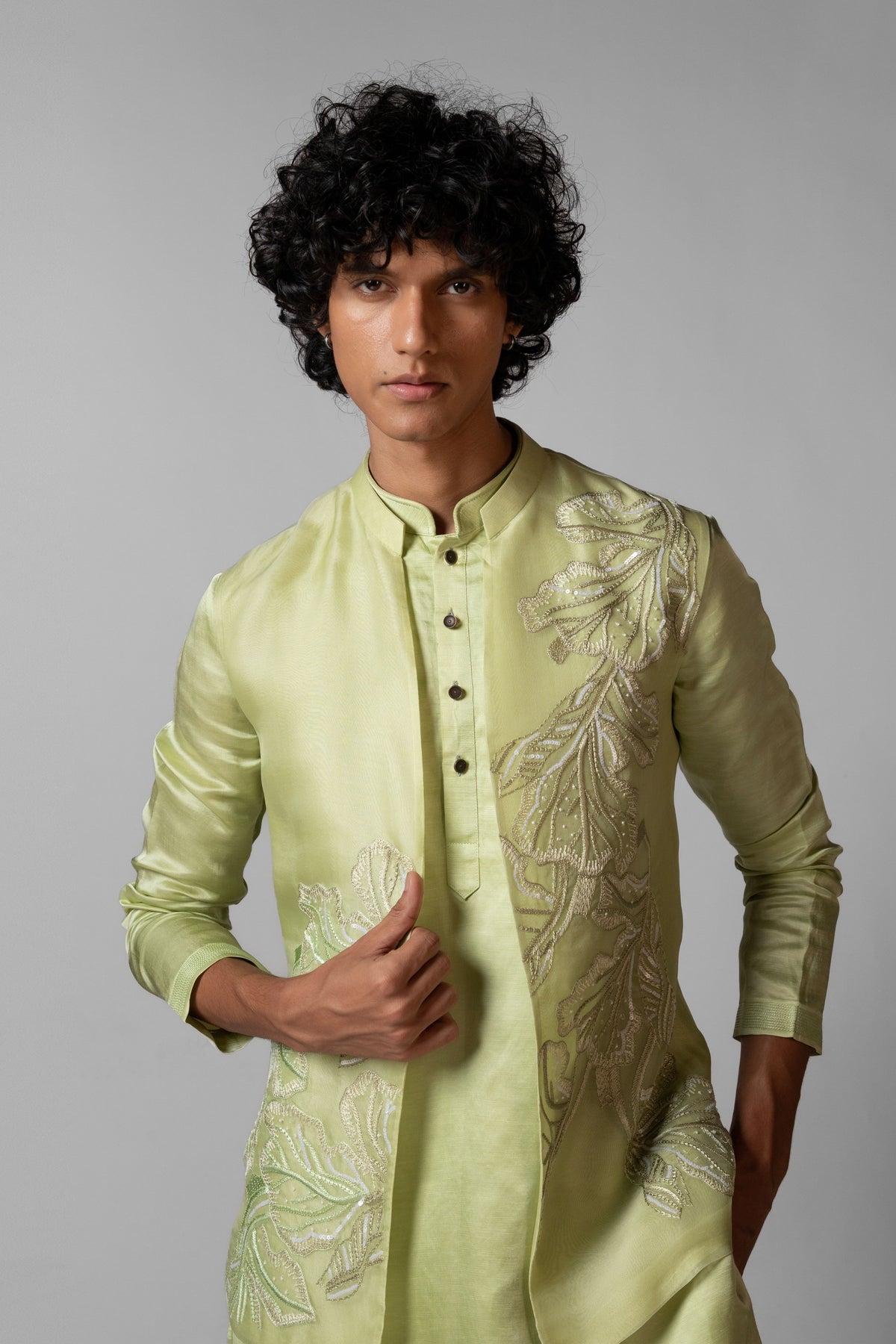 Flow Nehru Kurta Set