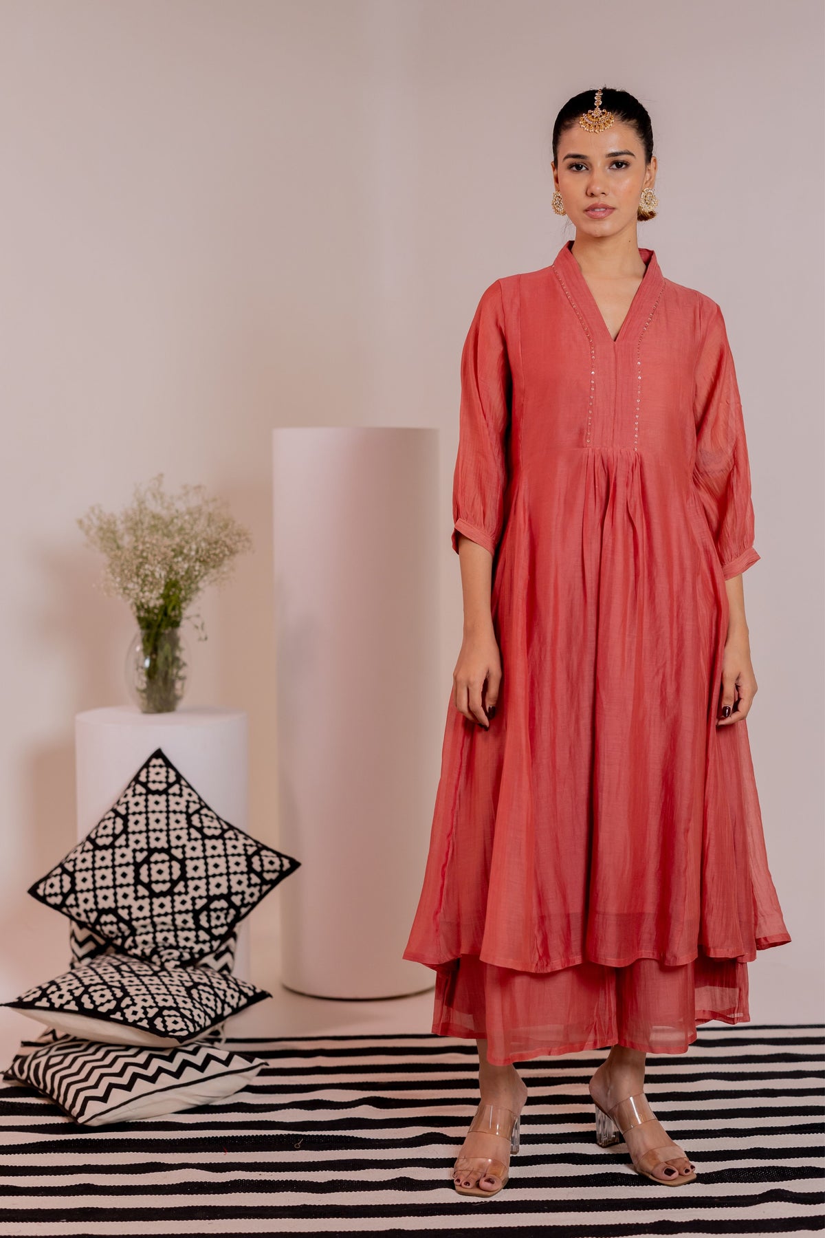 Taara Pink Kurta Set