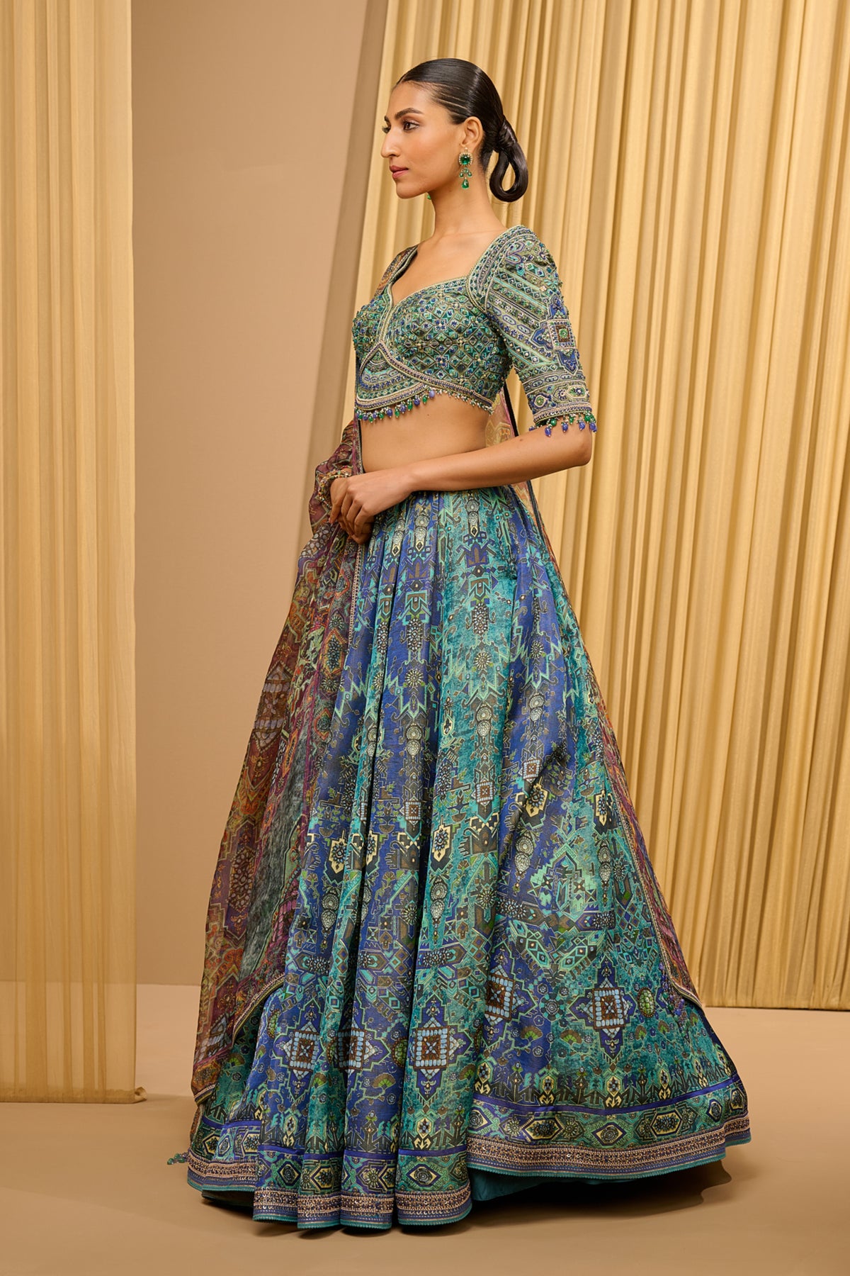 Classic Printed Lehenga Set