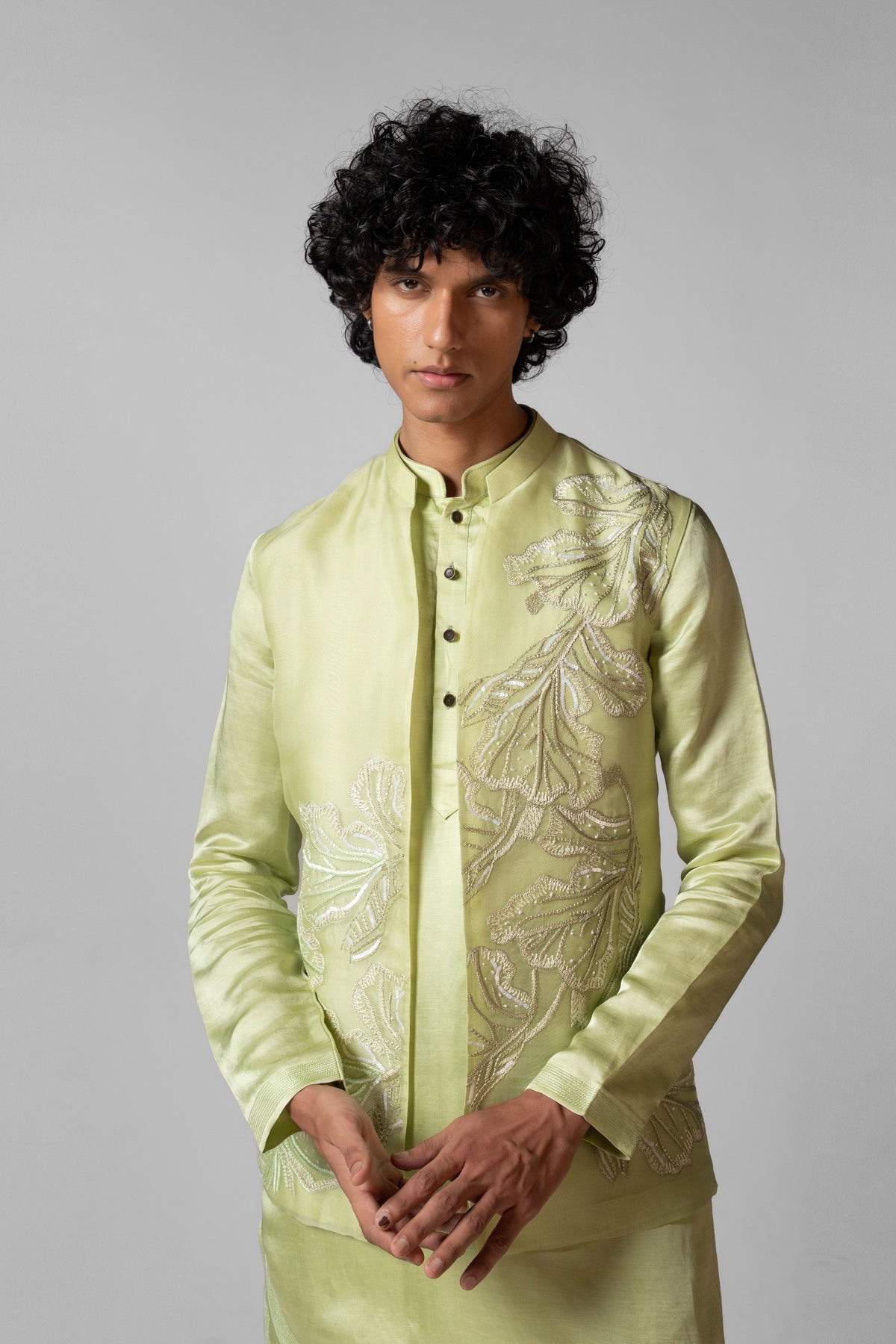 Flow Nehru Kurta Set