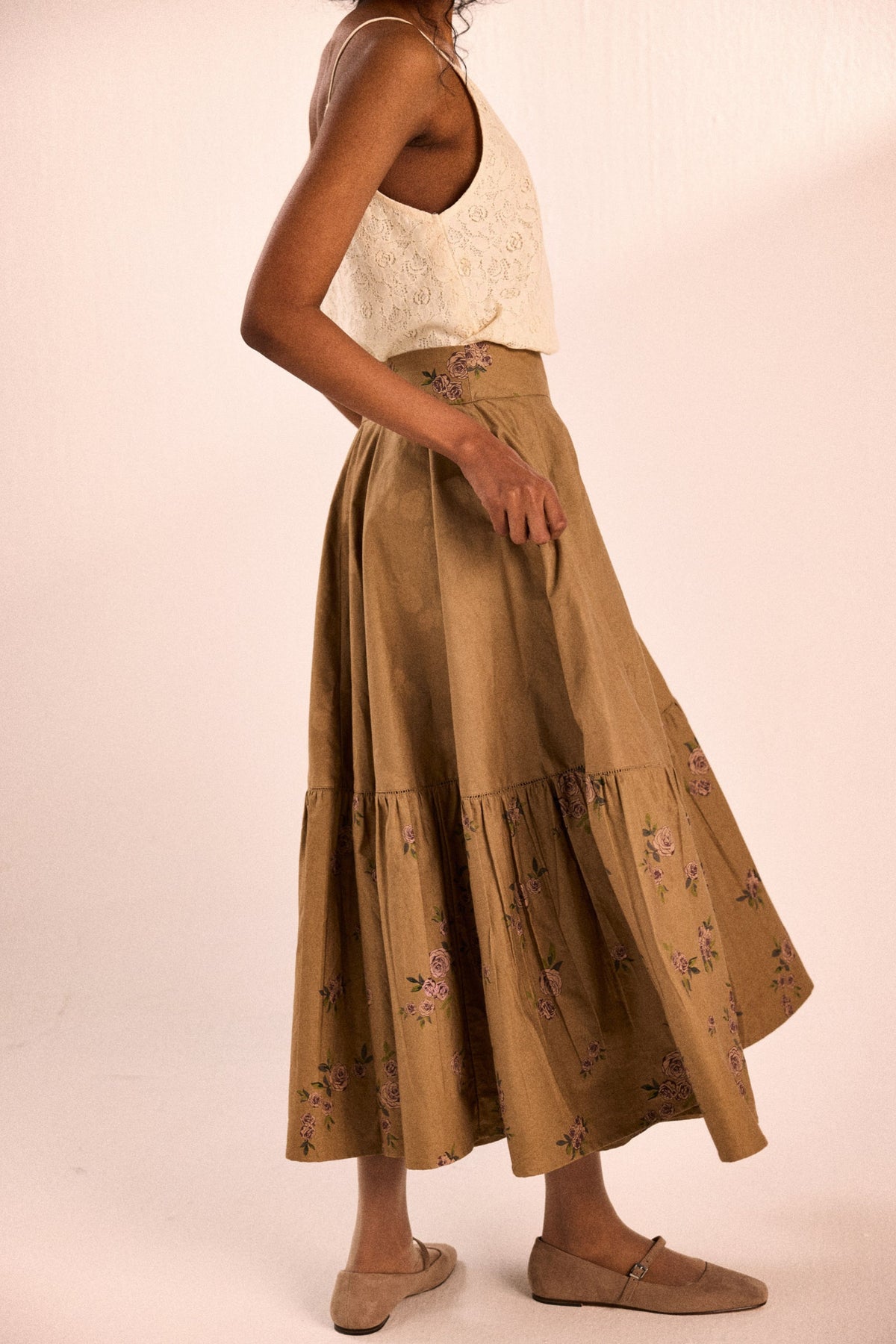 Rust Rose Skirt