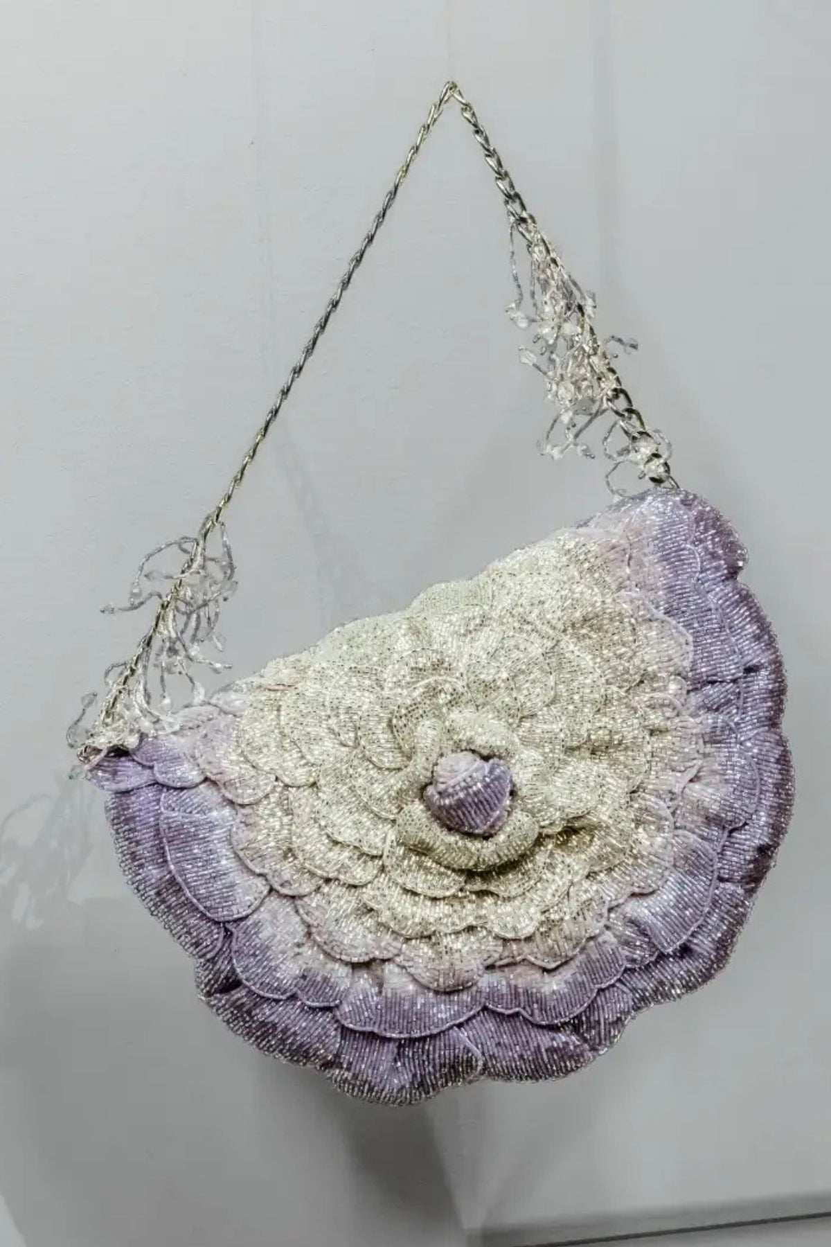 Coco Beaded Sling- Lavender