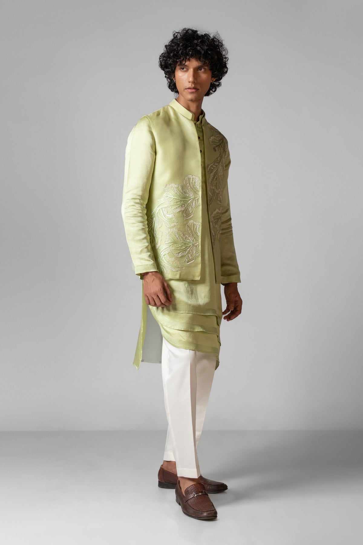 Flow Nehru Kurta Set