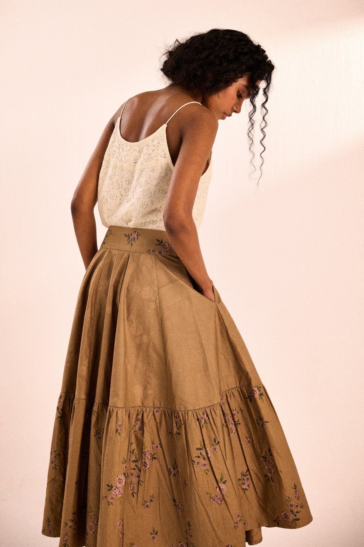 Rust Rose Skirt