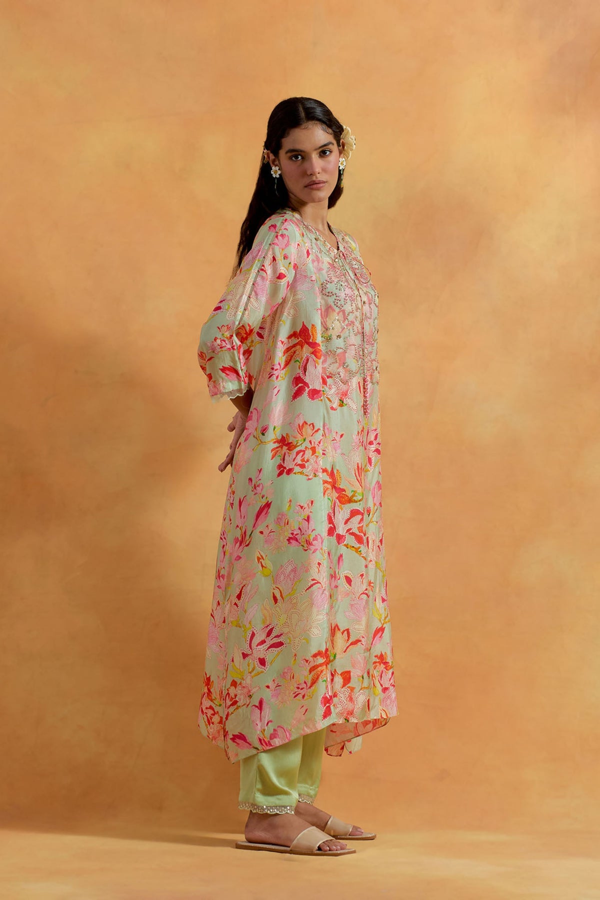 Mist Printed Kurta Set