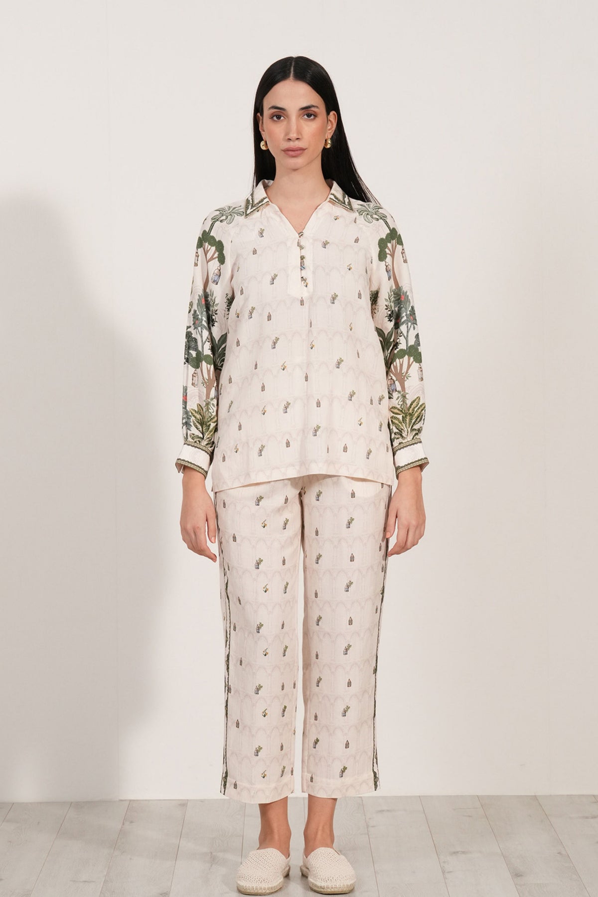 Antonia Lantern Print Shirt