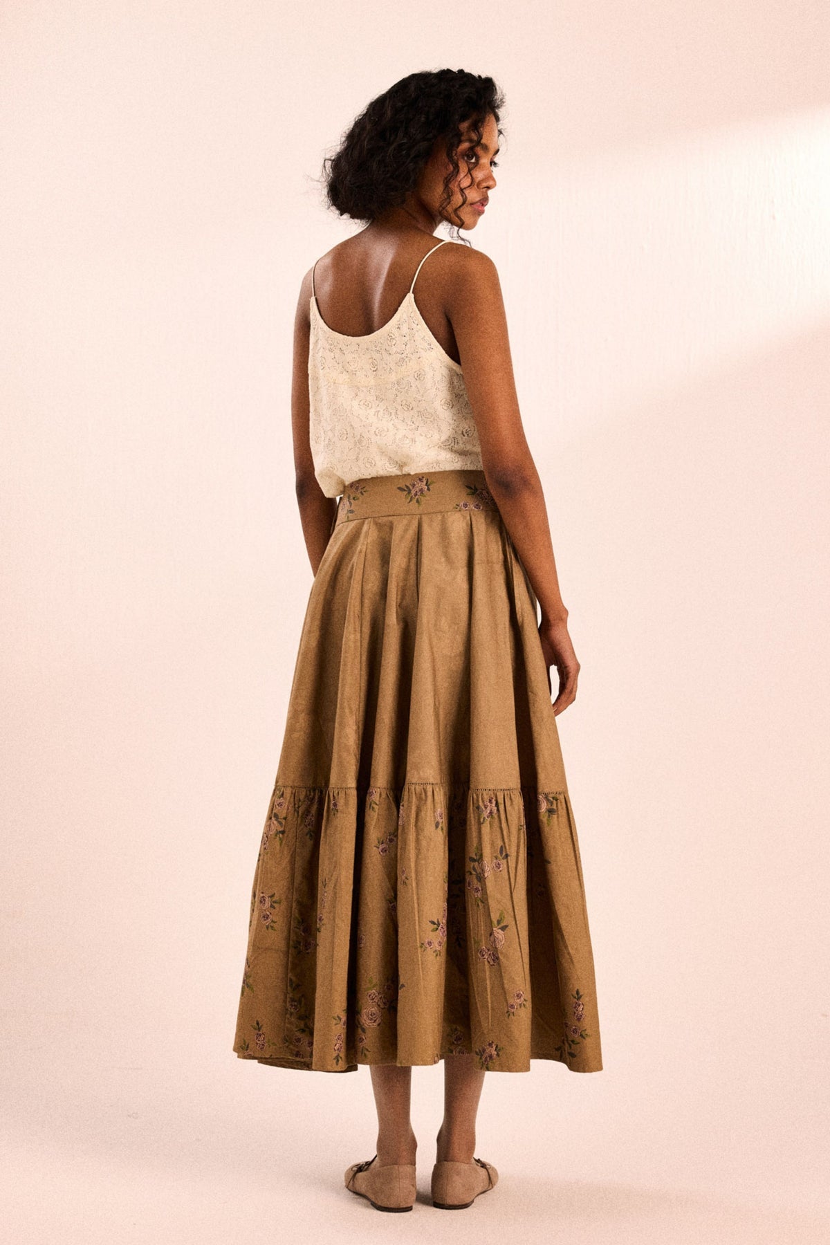 Rust Rose Skirt