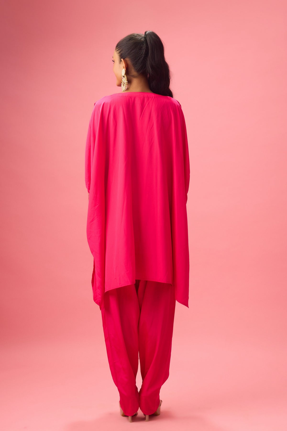 Rani Pink Kaftan Set