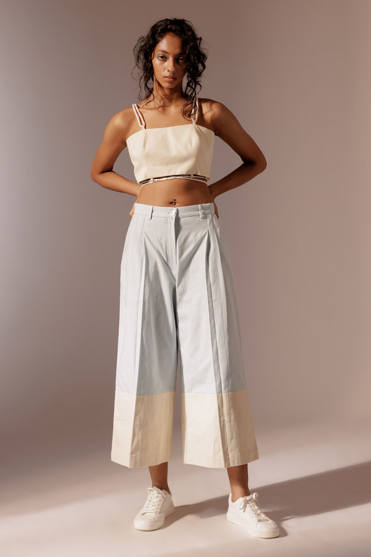 Maia Colour-block Culottes